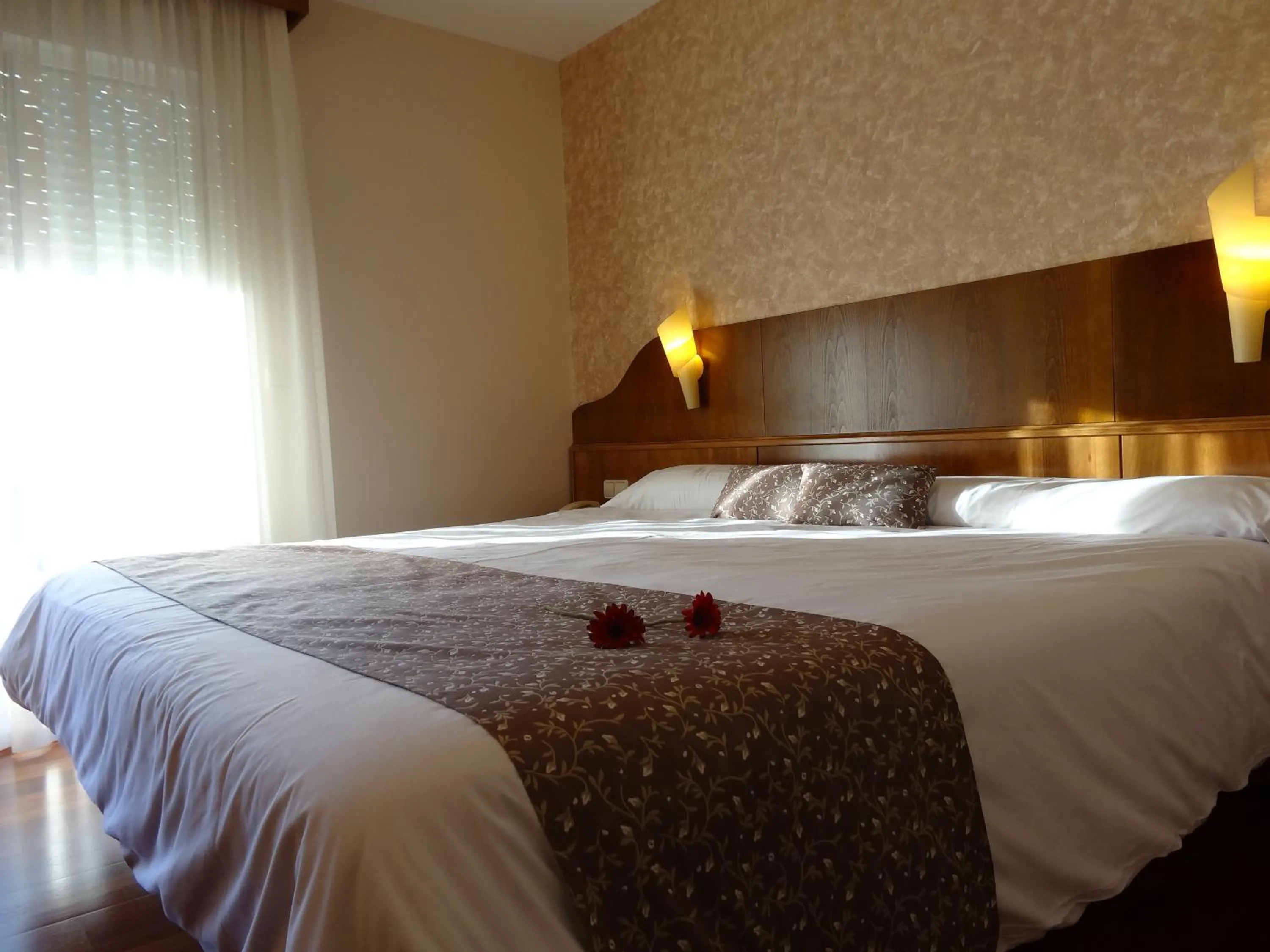 Bed in Hotel El Pescador