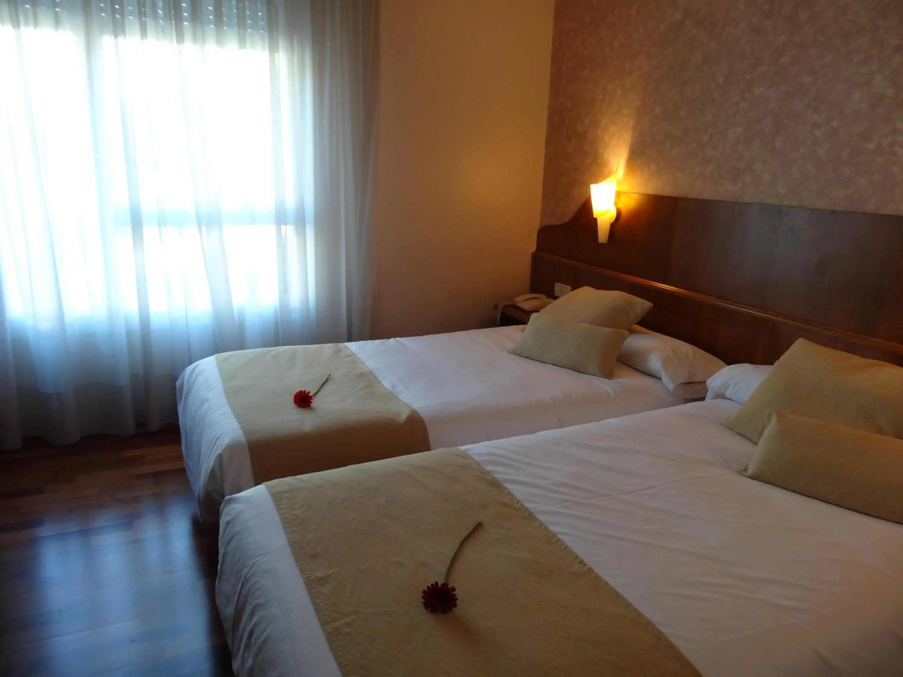 Bed in Hotel El Pescador