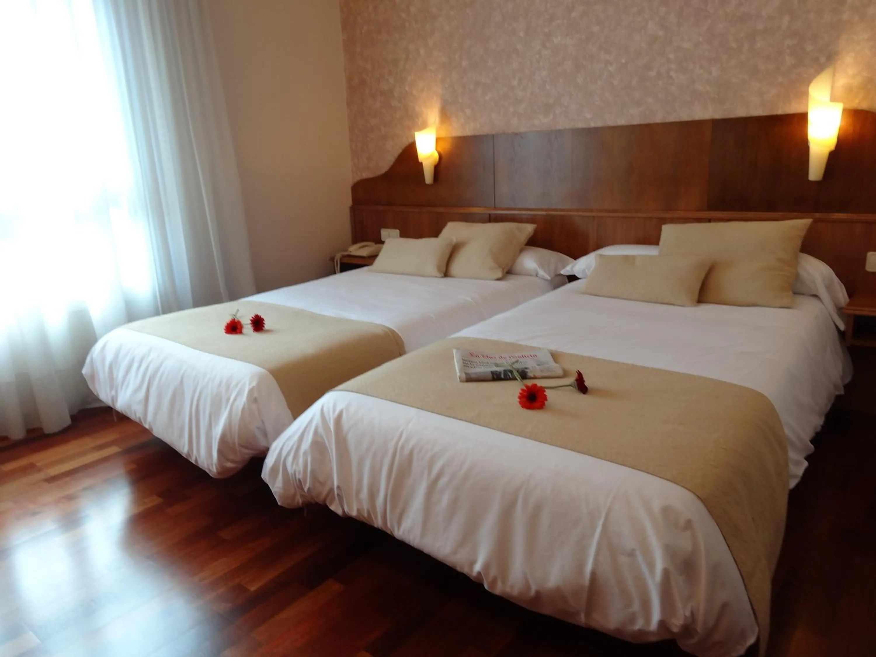 Bed in Hotel El Pescador