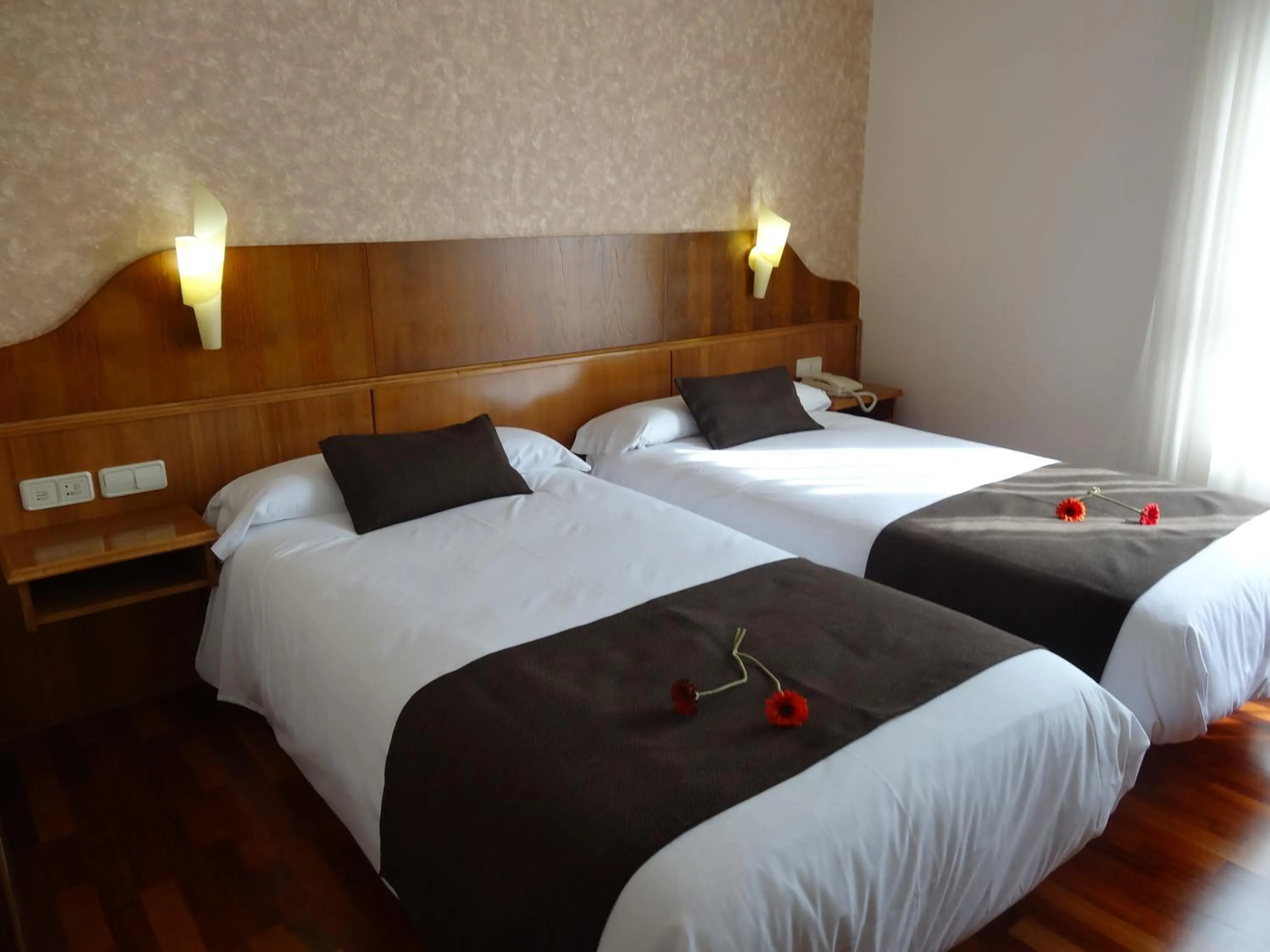 Bed in Hotel El Pescador