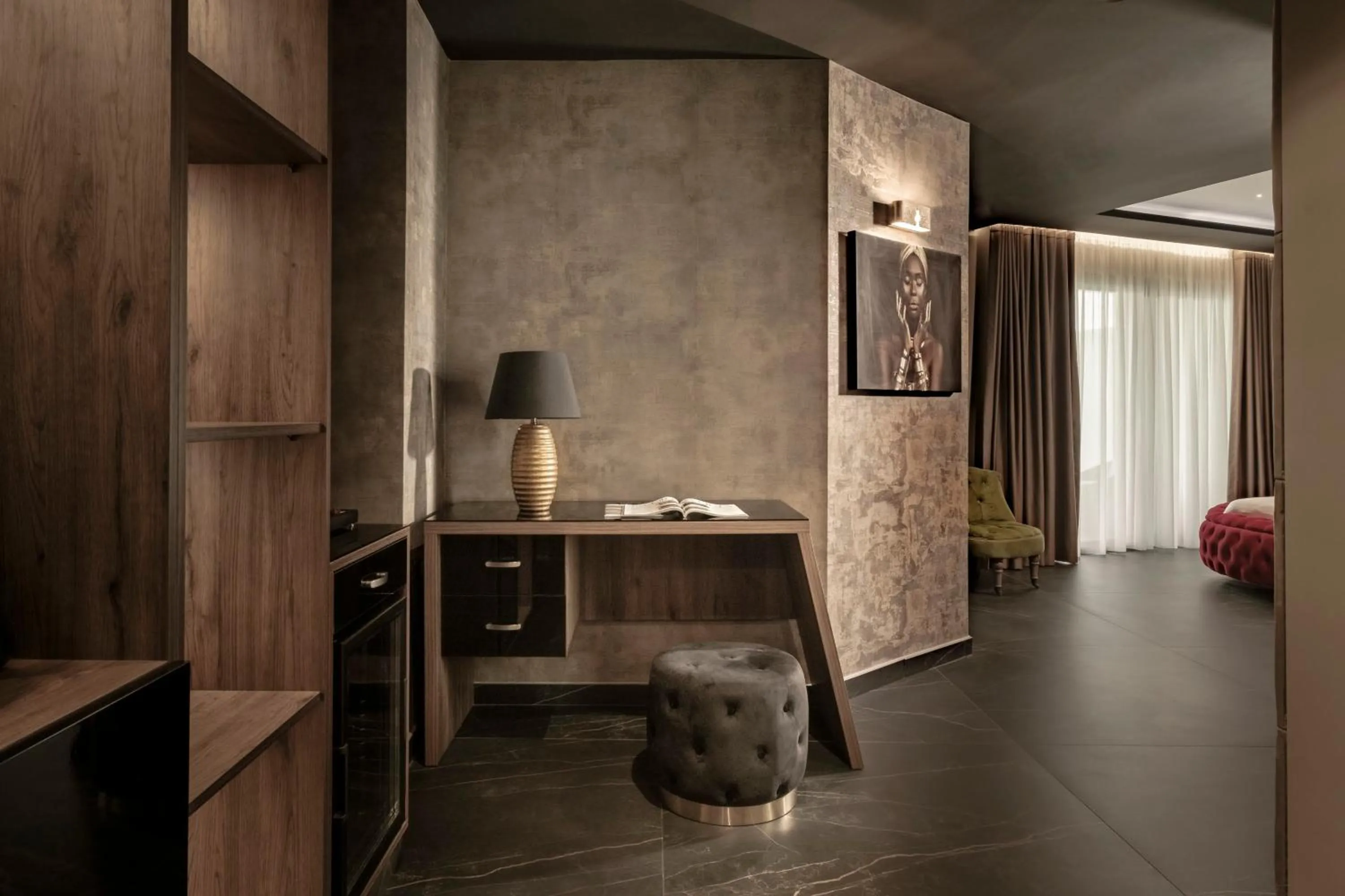 Seating area in Damare Resort & SPA