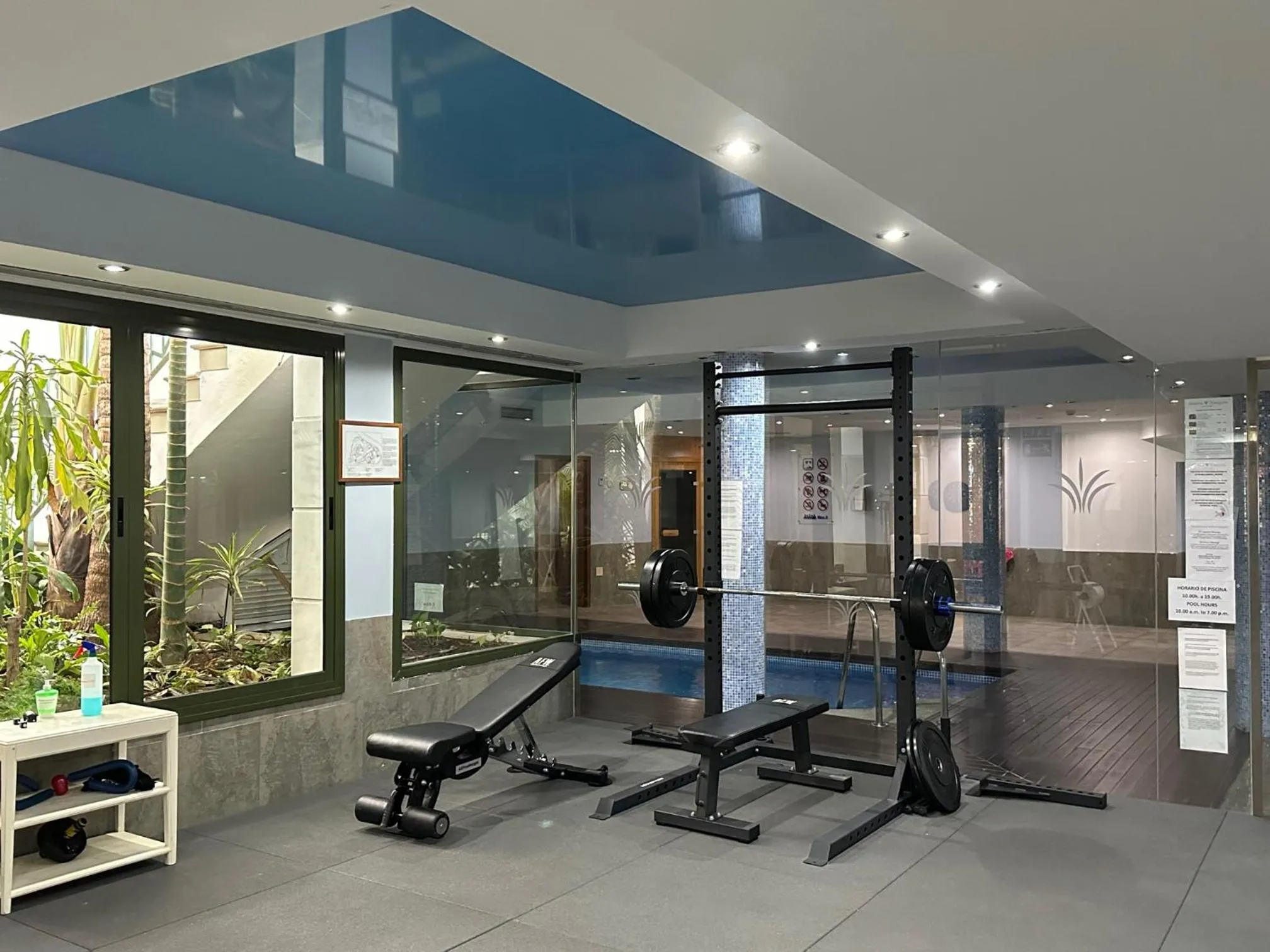 Fitness centre/facilities in Apartamentos Marina Turquesa
