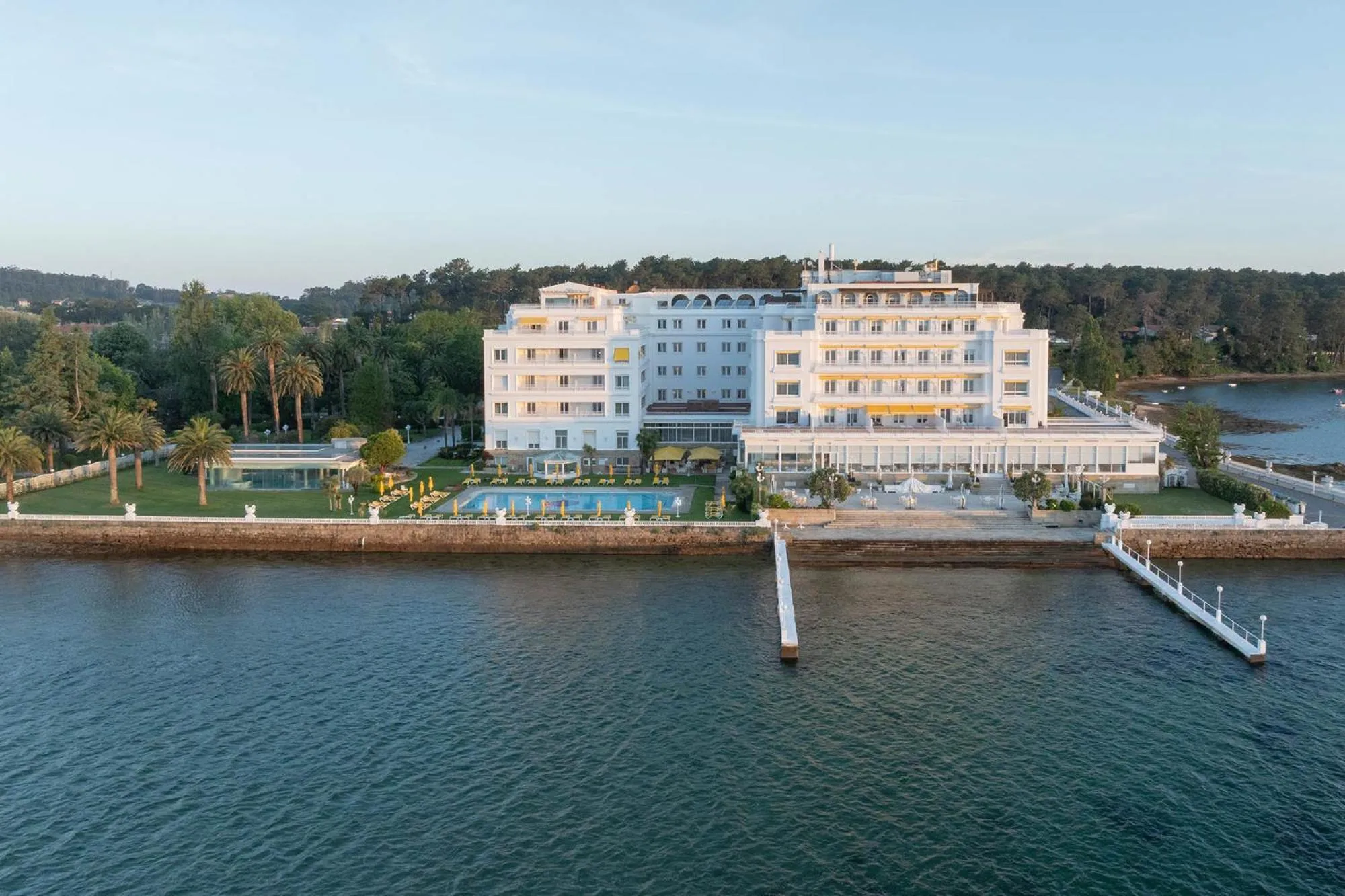 Property building in Eurostars Gran Hotel La Toja