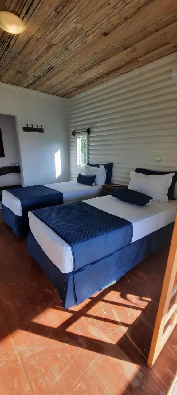 Bed in Eco Mirante Hotel