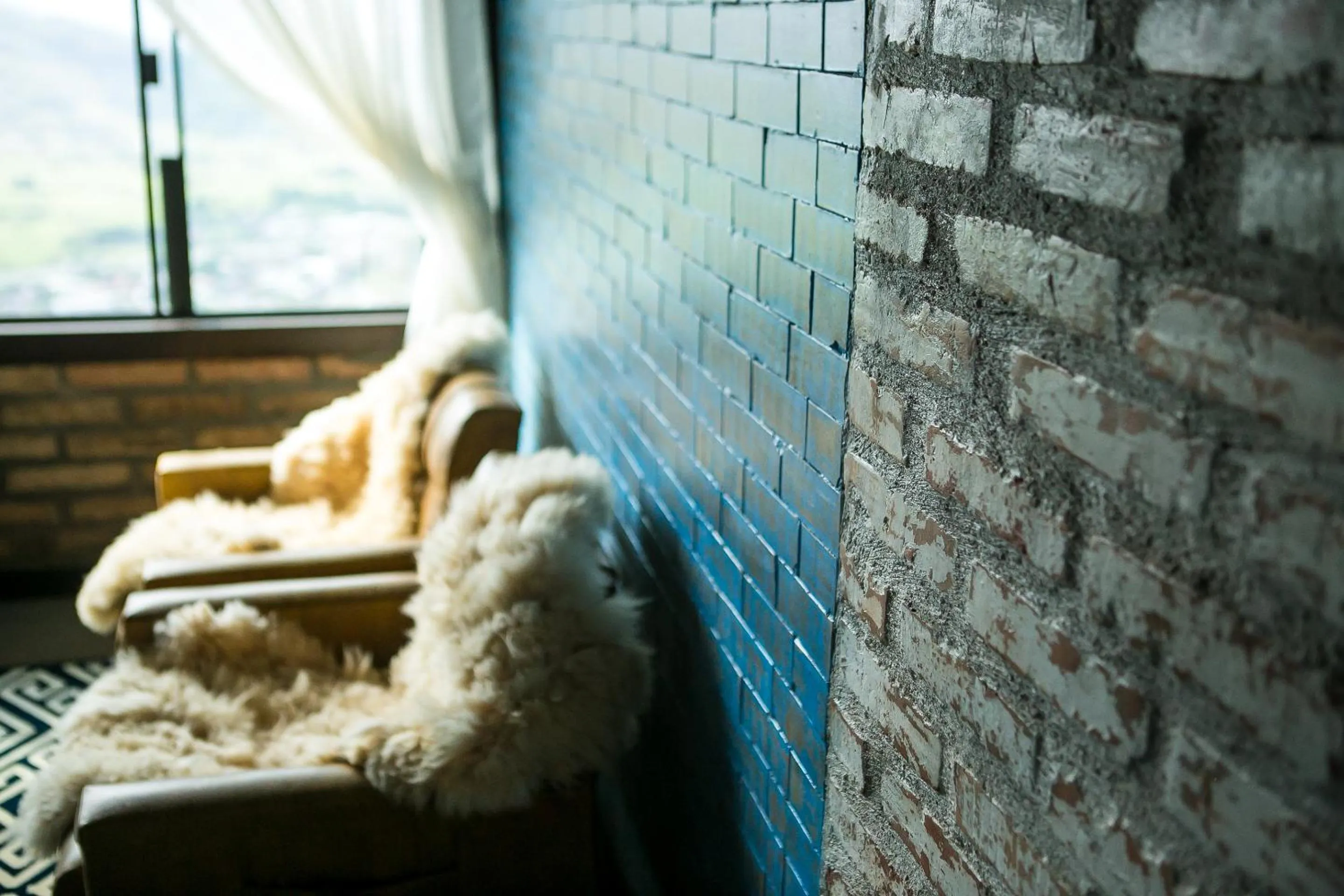 Living room in Eco Mirante Hotel