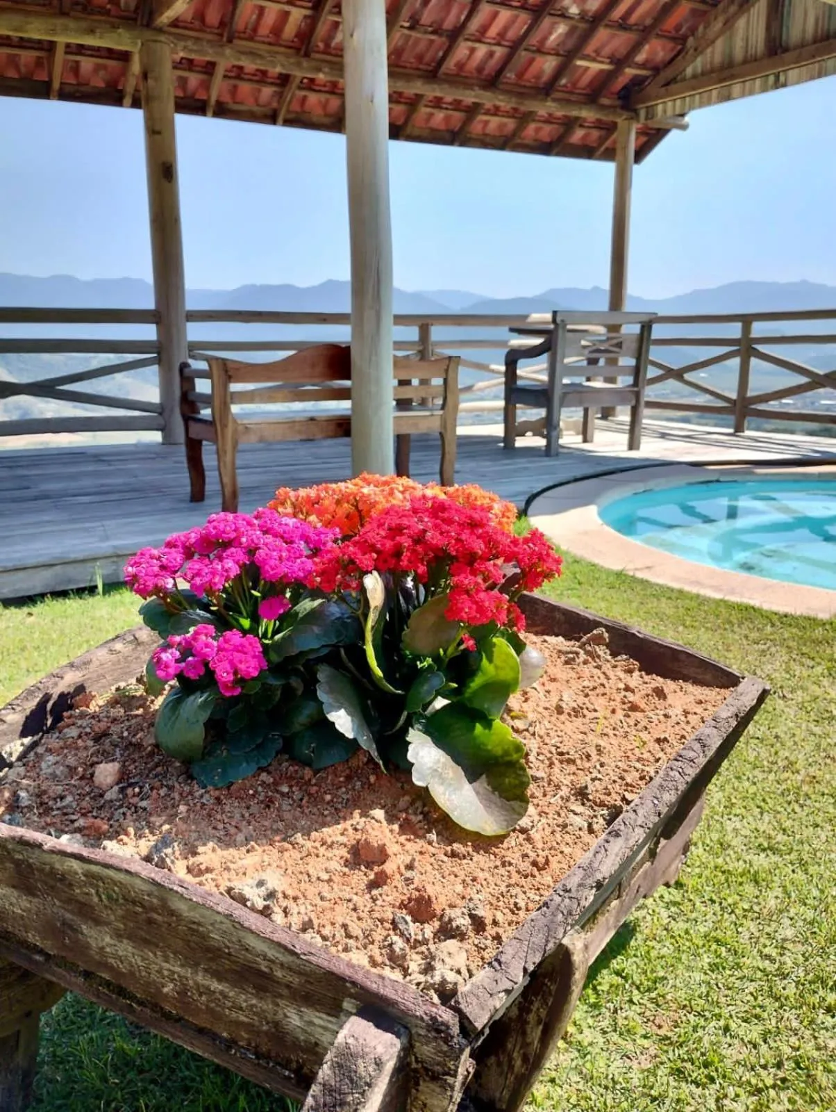 Hot Tub in Eco Mirante Hotel