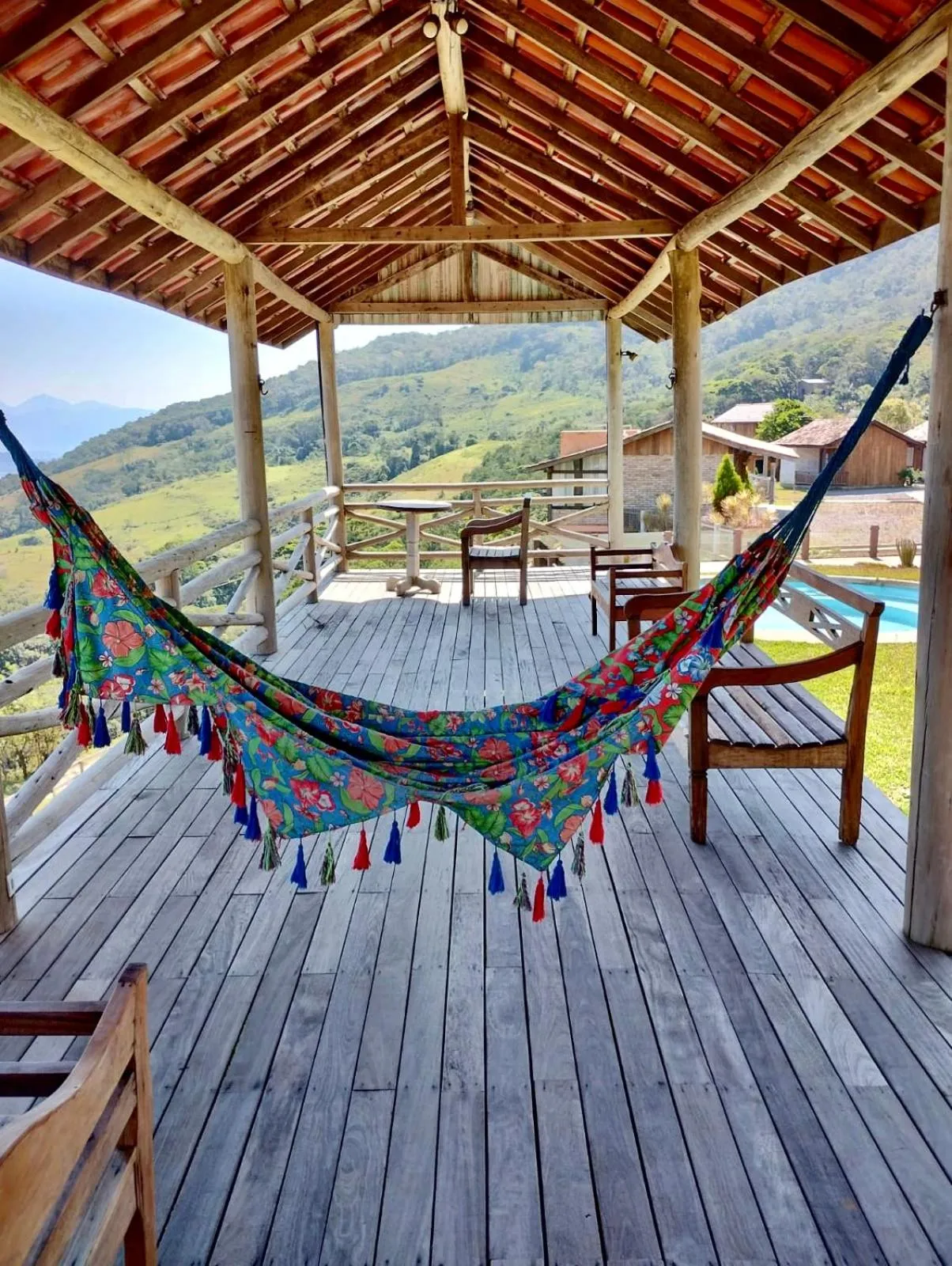 Balcony/Terrace in Eco Mirante Hotel