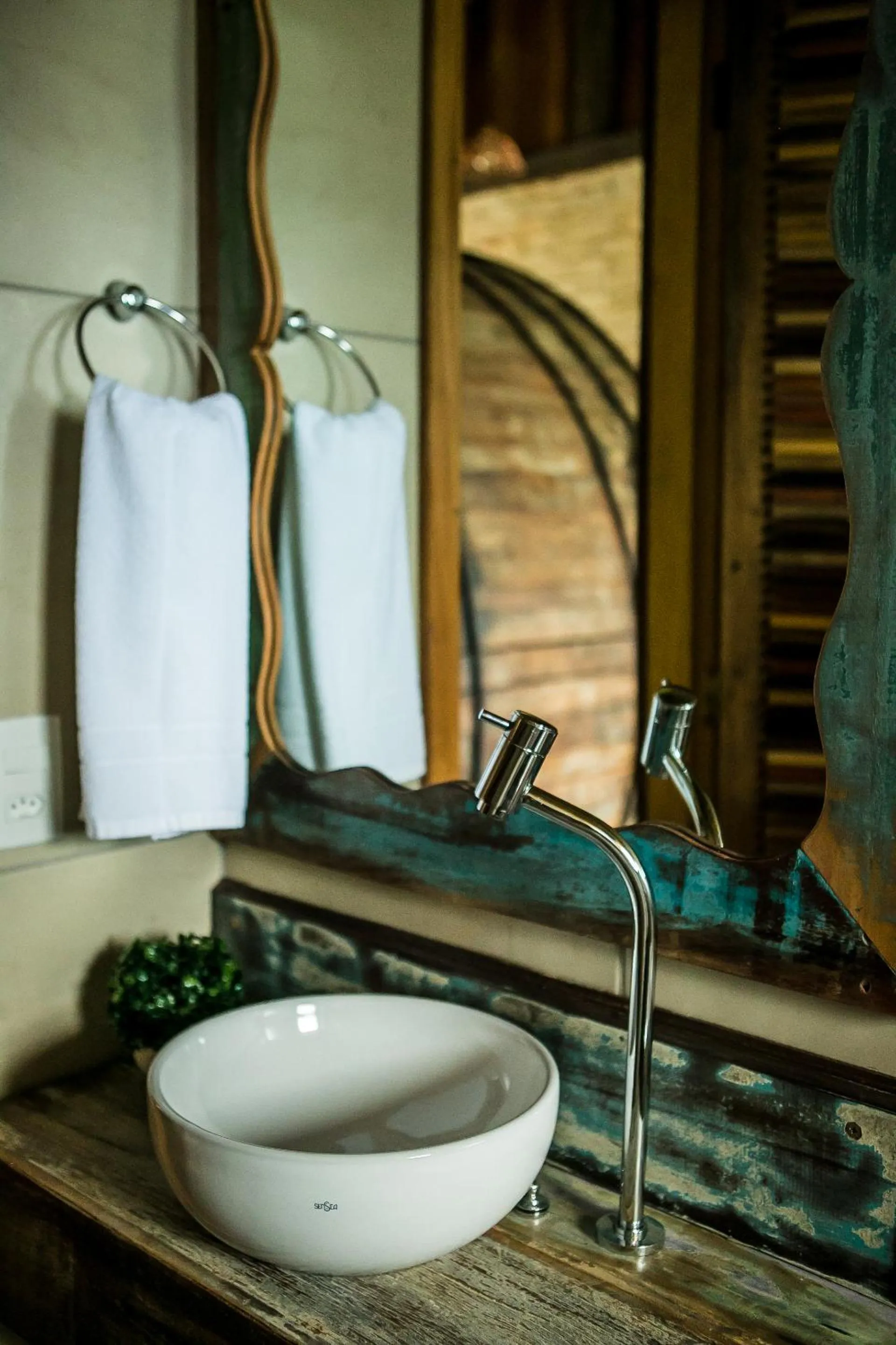 Bathroom in Eco Mirante Hotel