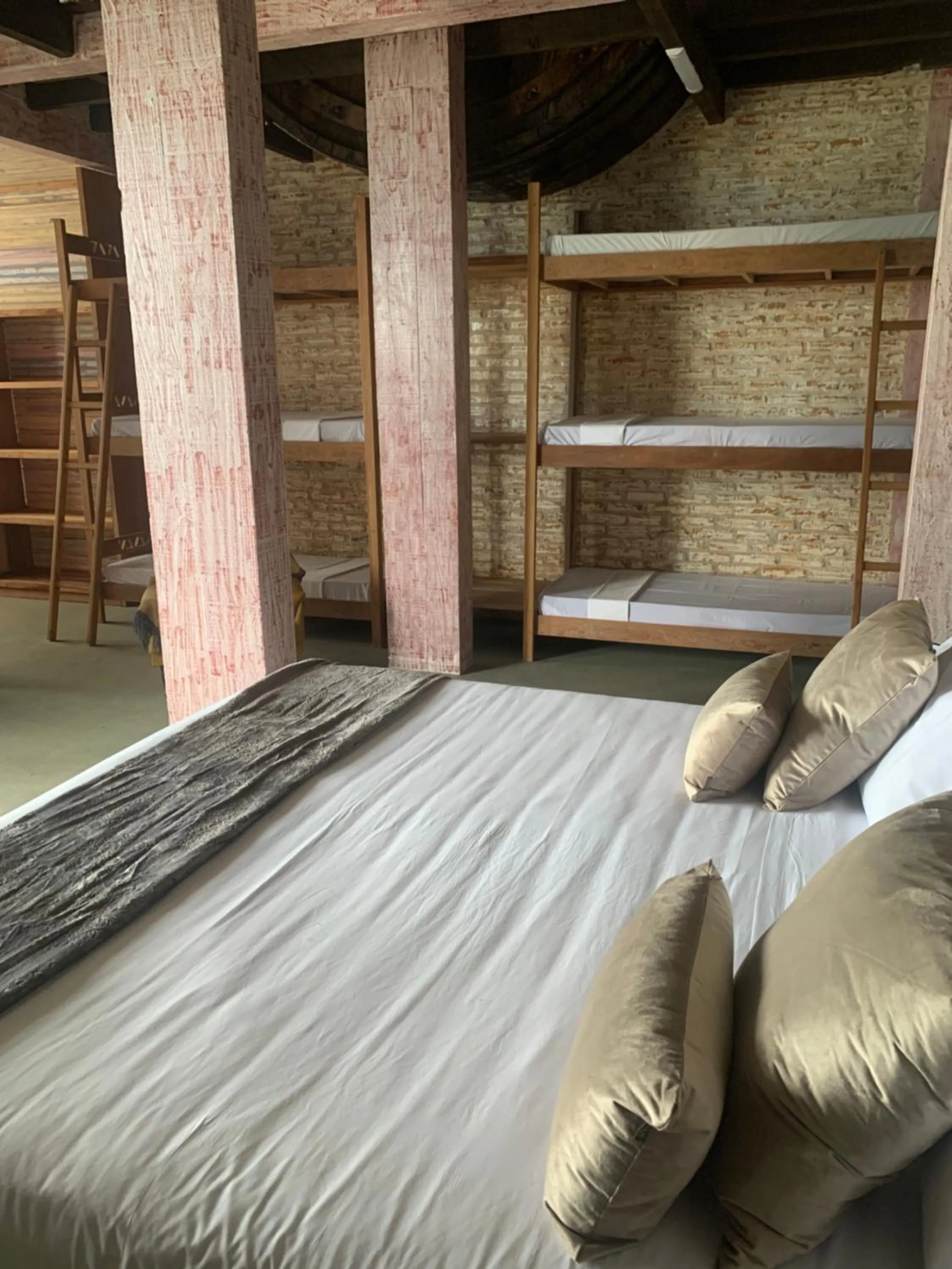 Bed in Eco Mirante Hotel