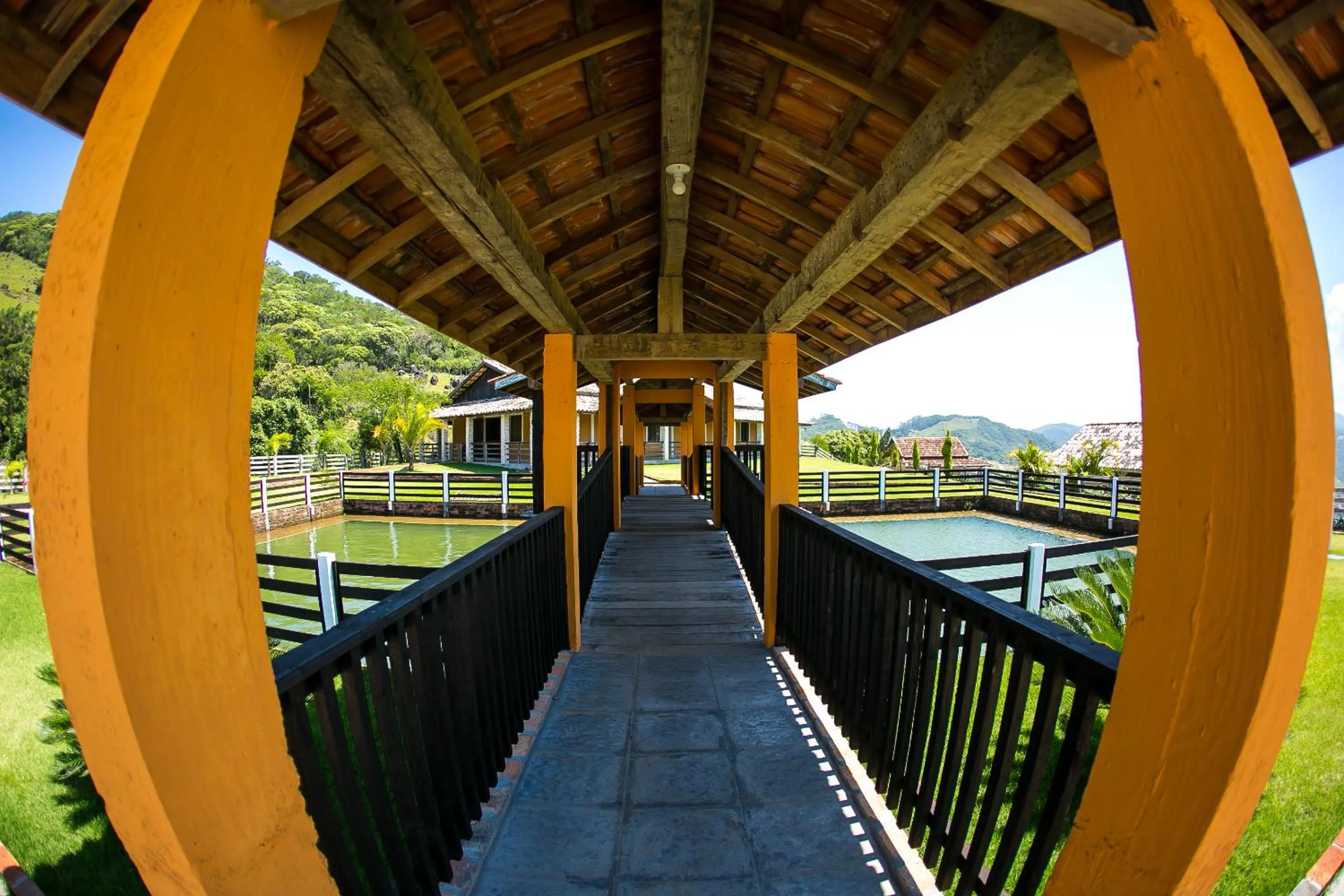 Natural landscape in Eco Mirante Hotel