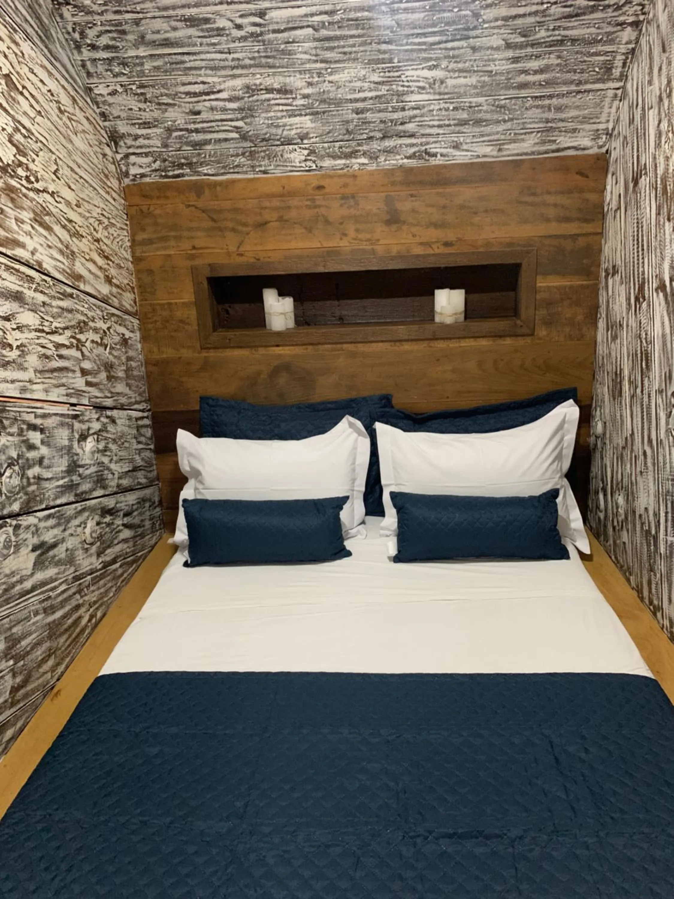 Bed in Eco Mirante Hotel