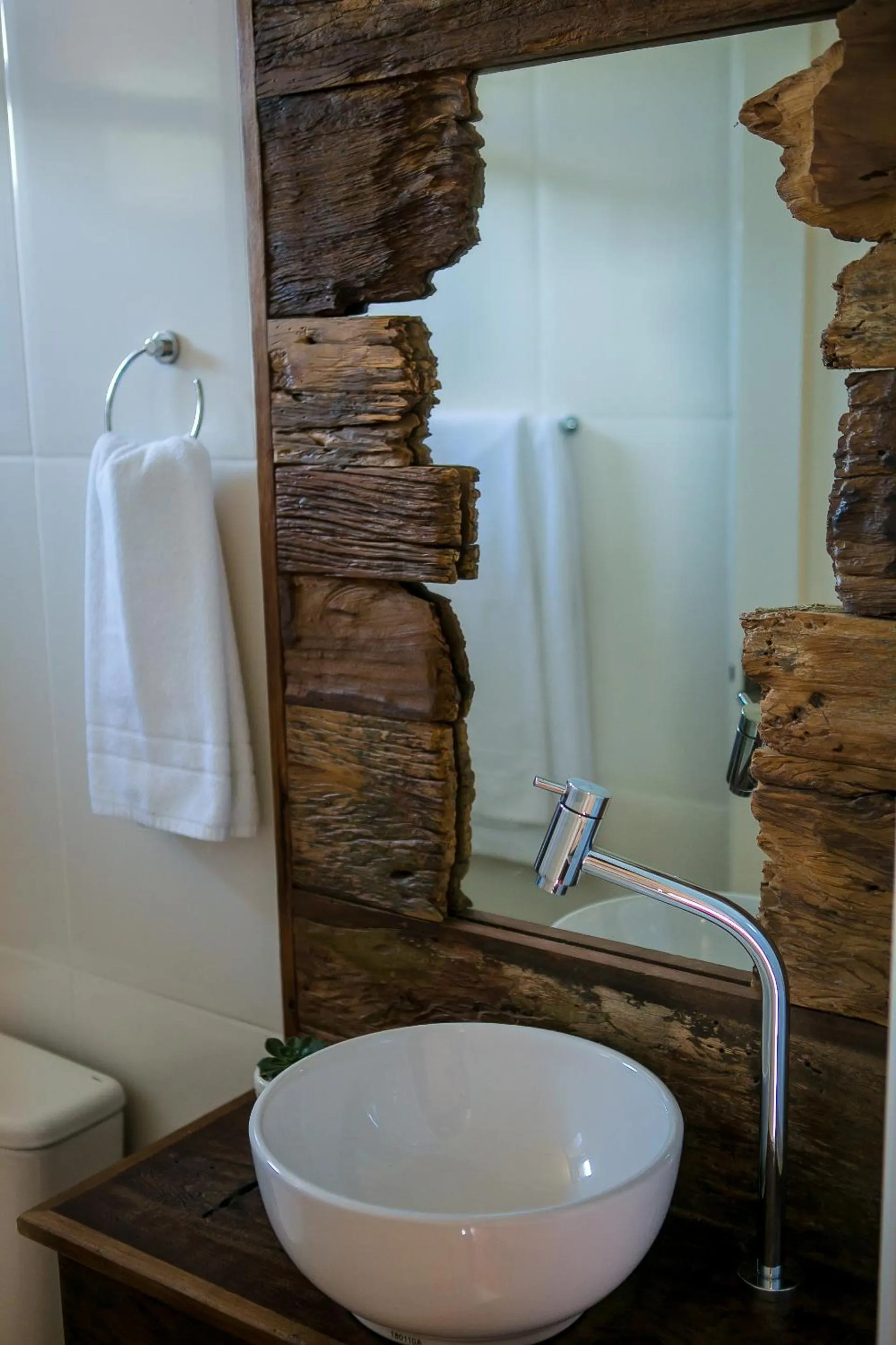 Shower in Eco Mirante Hotel