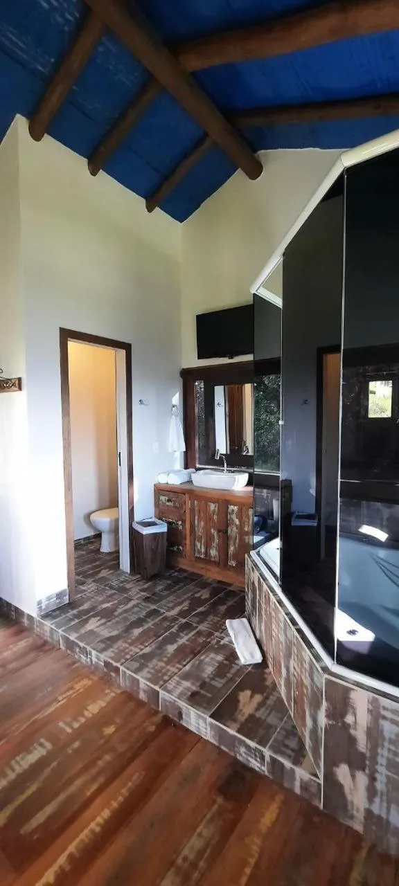 Hot Tub in Eco Mirante Hotel