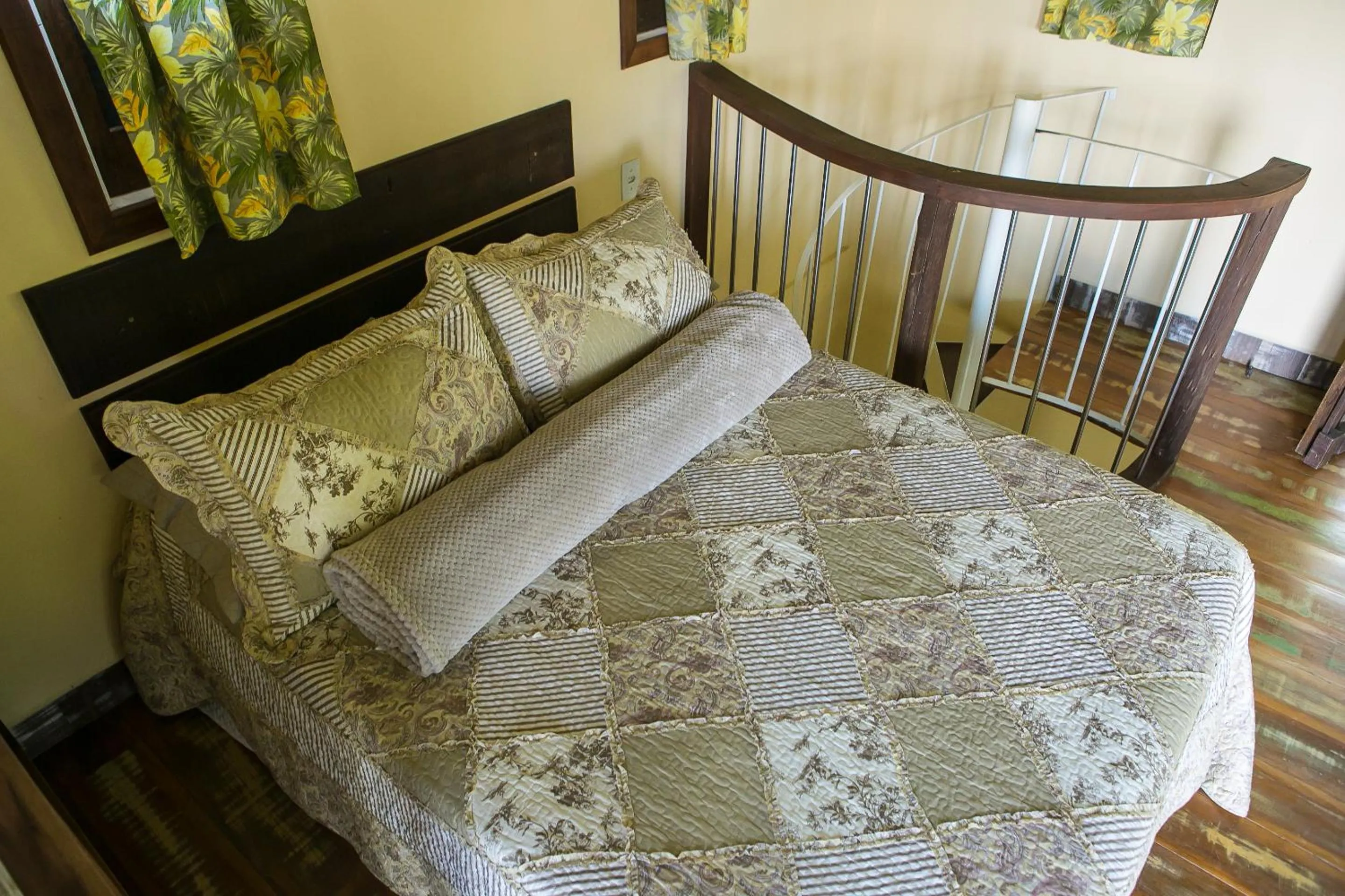 Bed in Eco Mirante Hotel