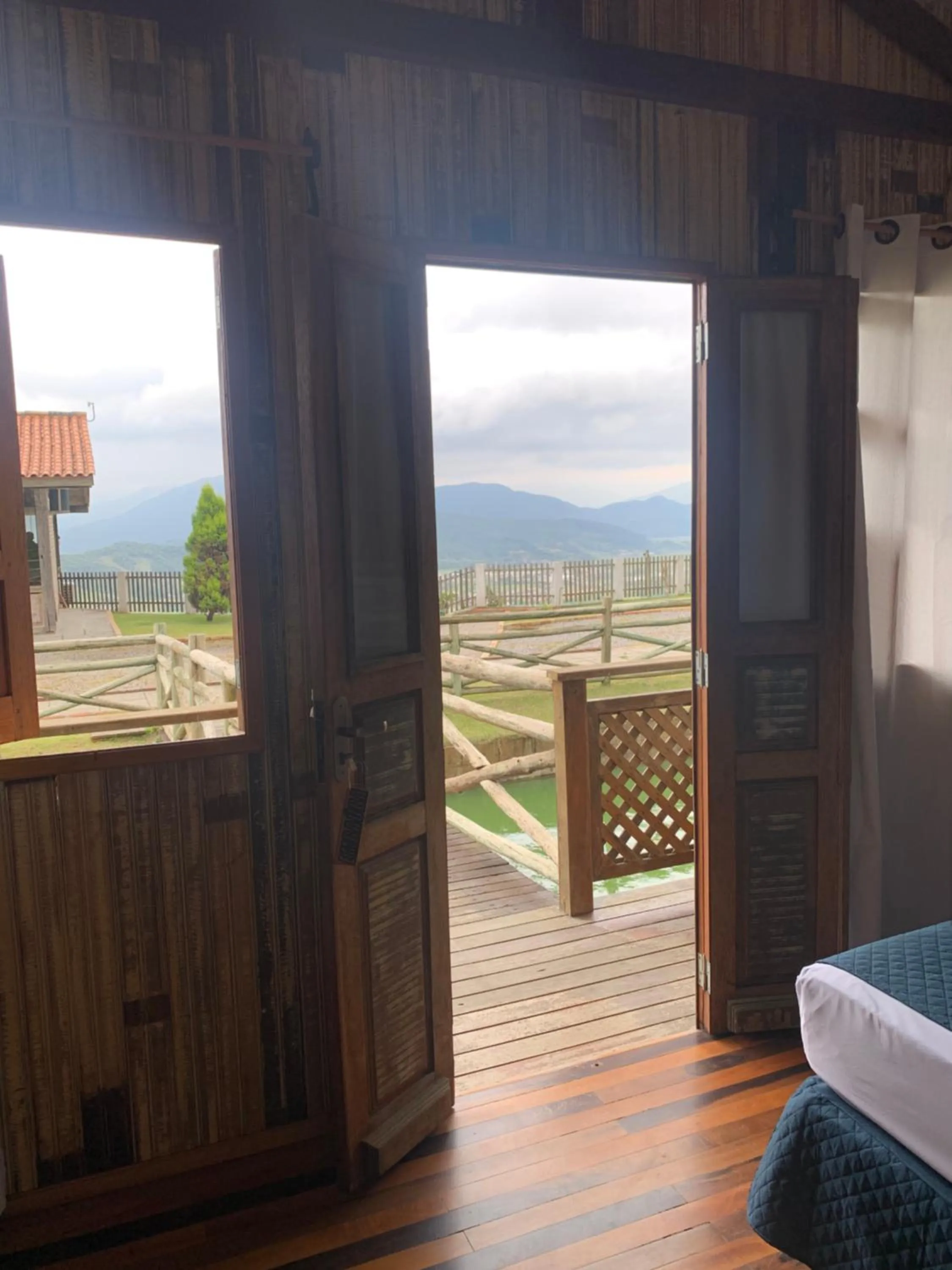 Bed in Eco Mirante Hotel