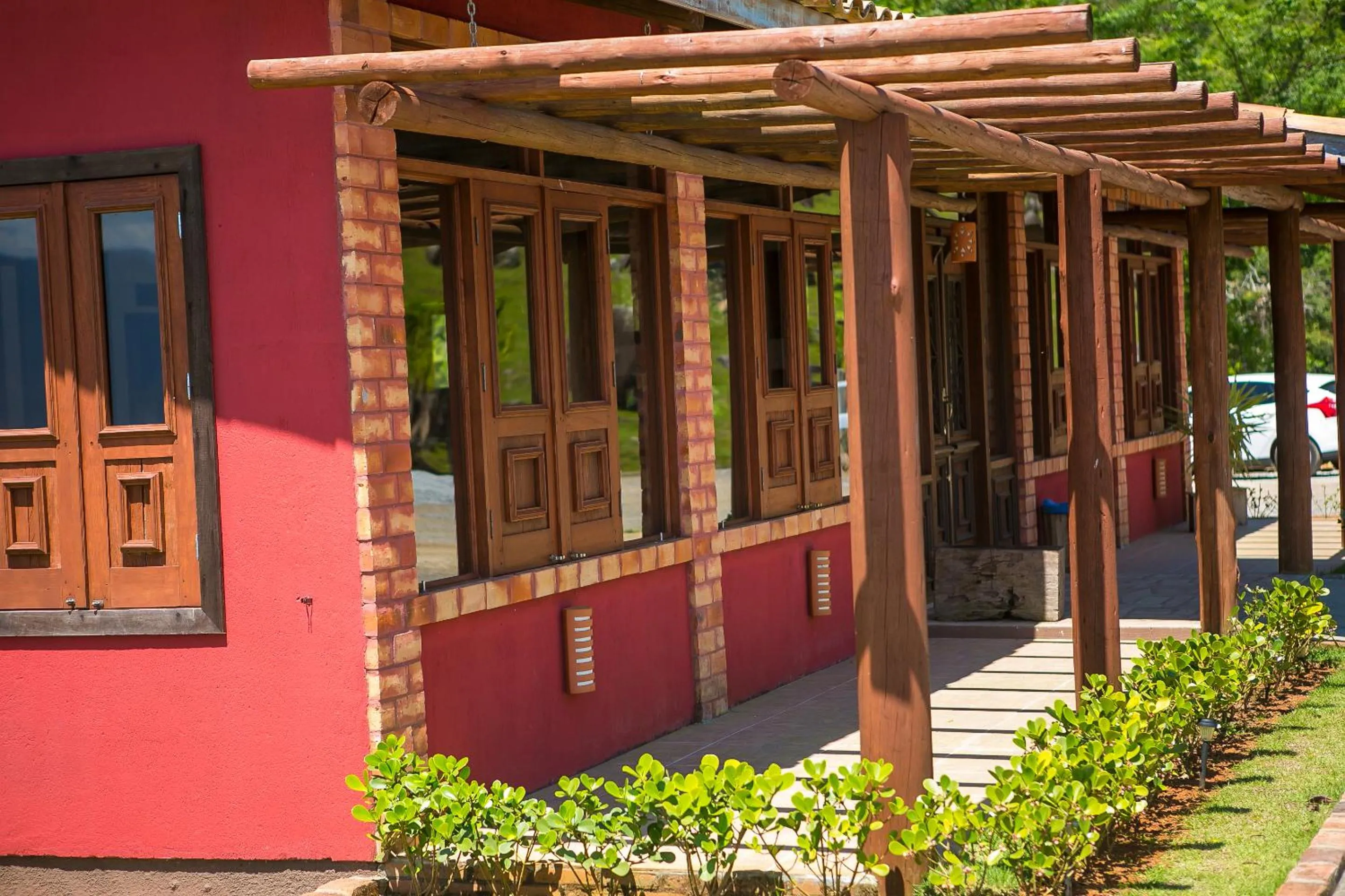 Property building in Eco Mirante Hotel