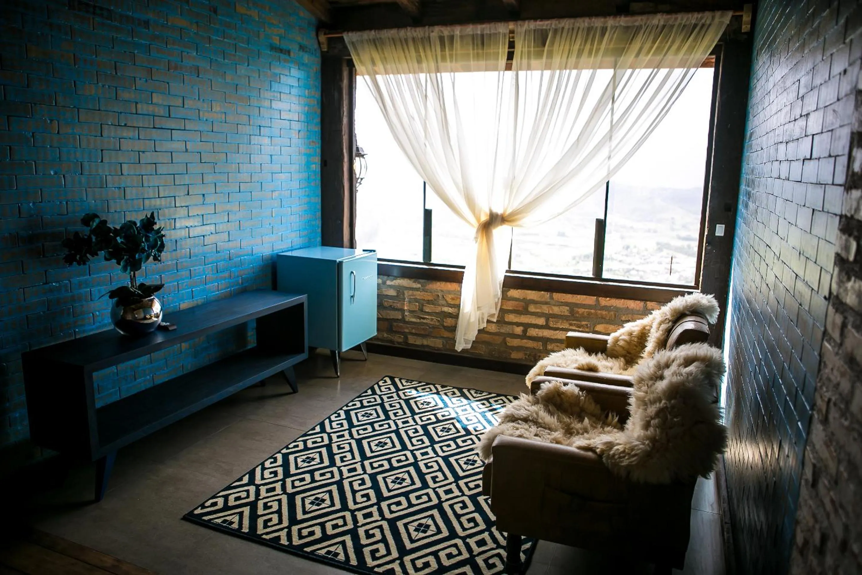 Bed in Eco Mirante Hotel