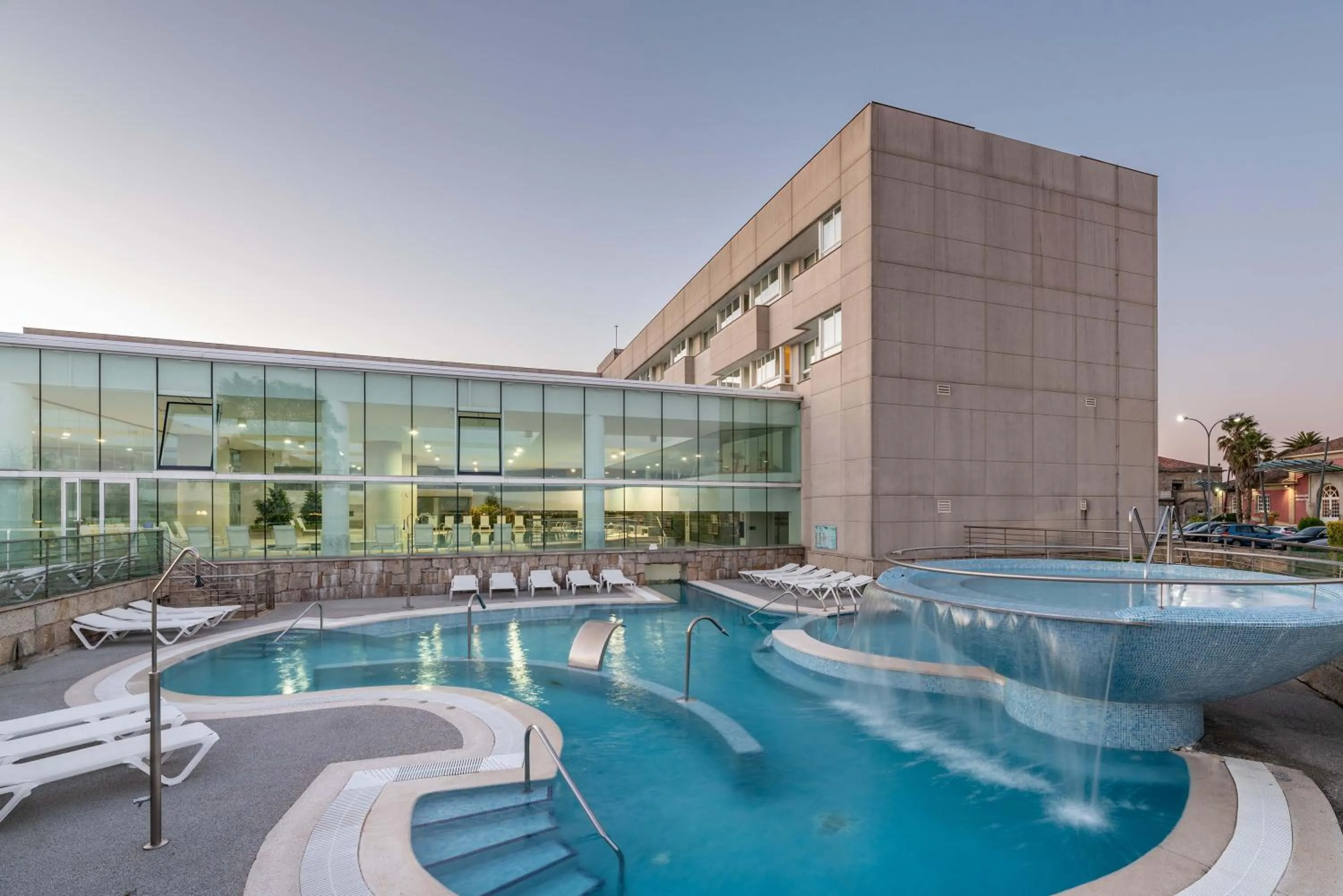 Swimming pool in Eurostars Isla de La Toja