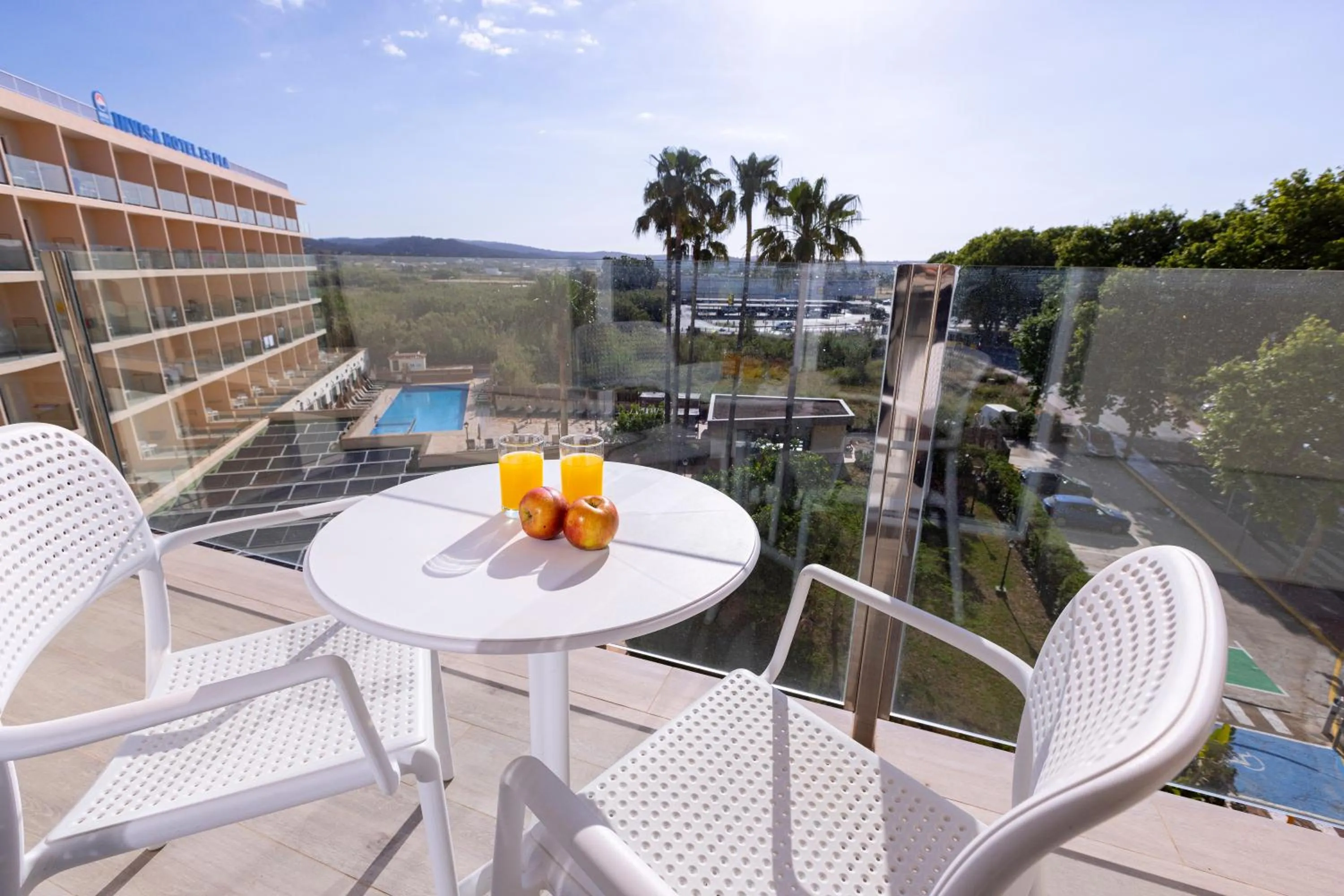 Balcony/Terrace in Invisa Hotel Es Pla - Adults Only