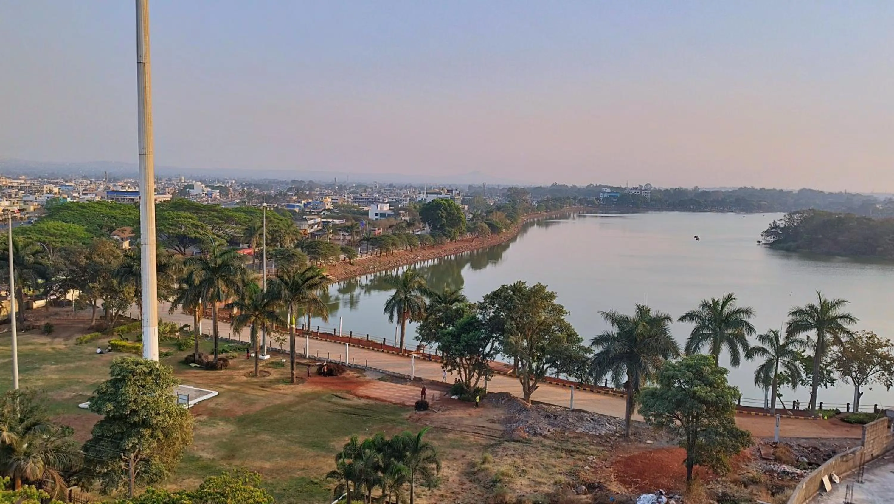 Lake view in Mayur Belgaum Presidency Hotel & Spa