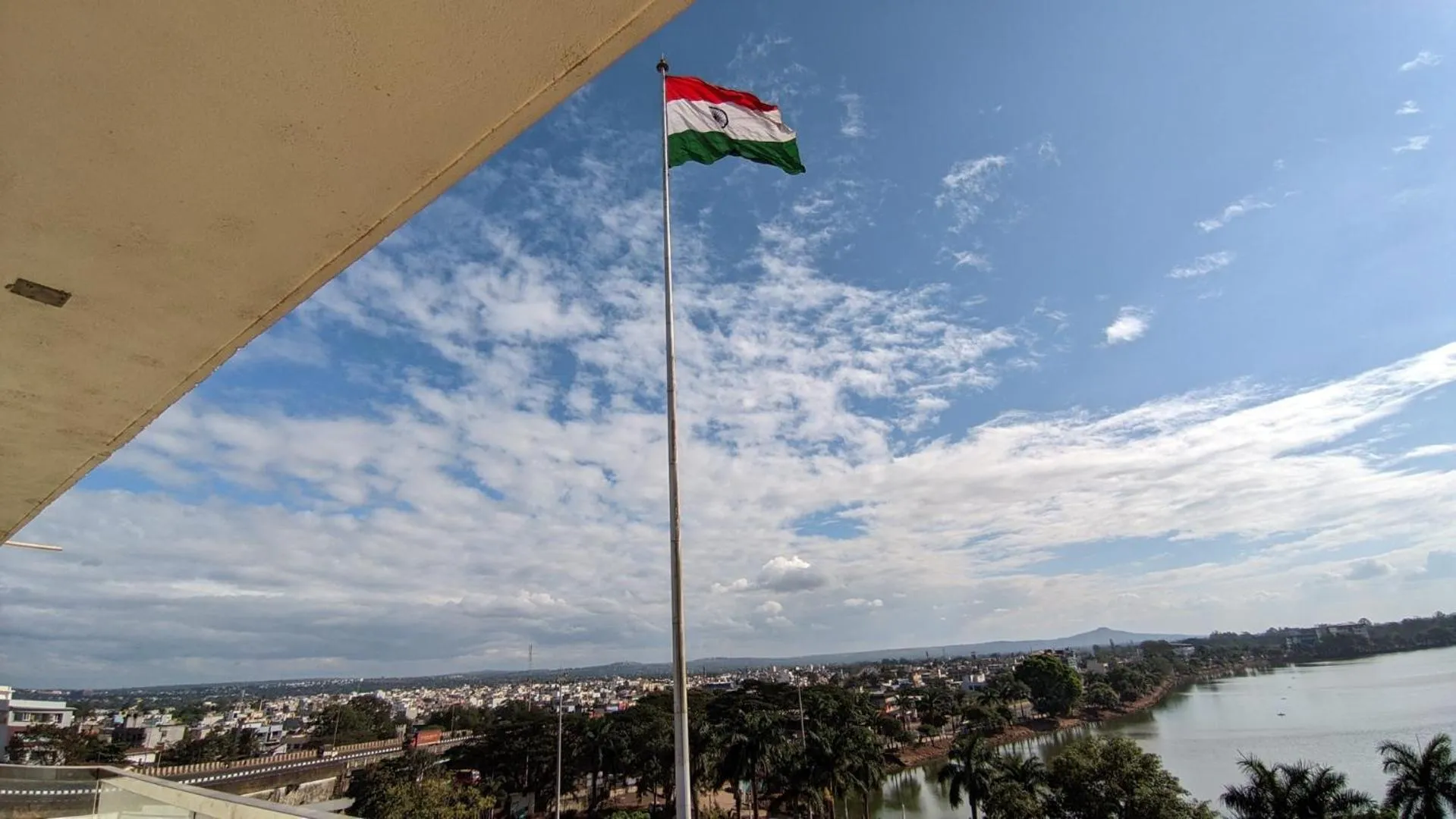 Lake view in Mayur Belgaum Presidency Hotel & Spa