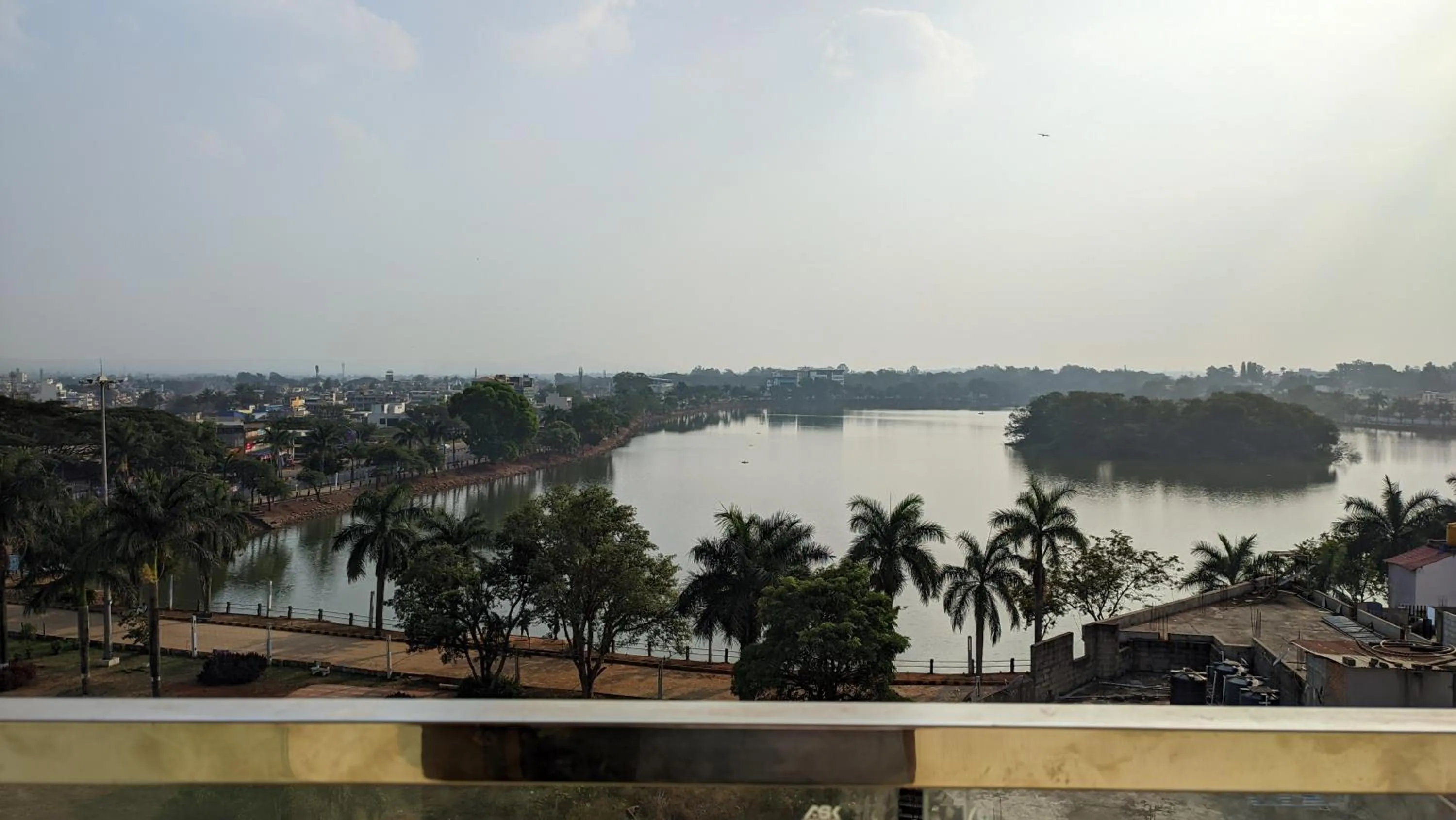 Lake view in Mayur Belgaum Presidency Hotel & Spa