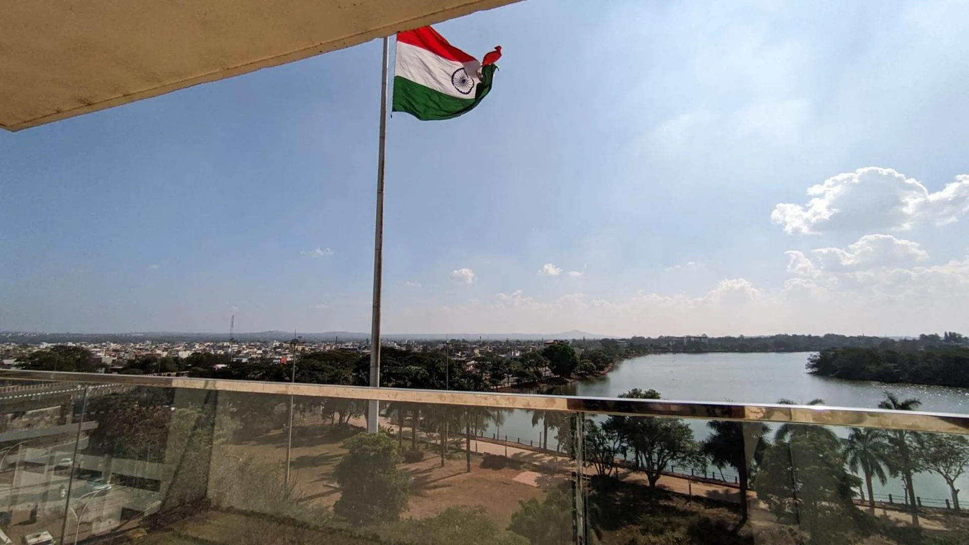 Lake view in Mayur Belgaum Presidency Hotel & Spa