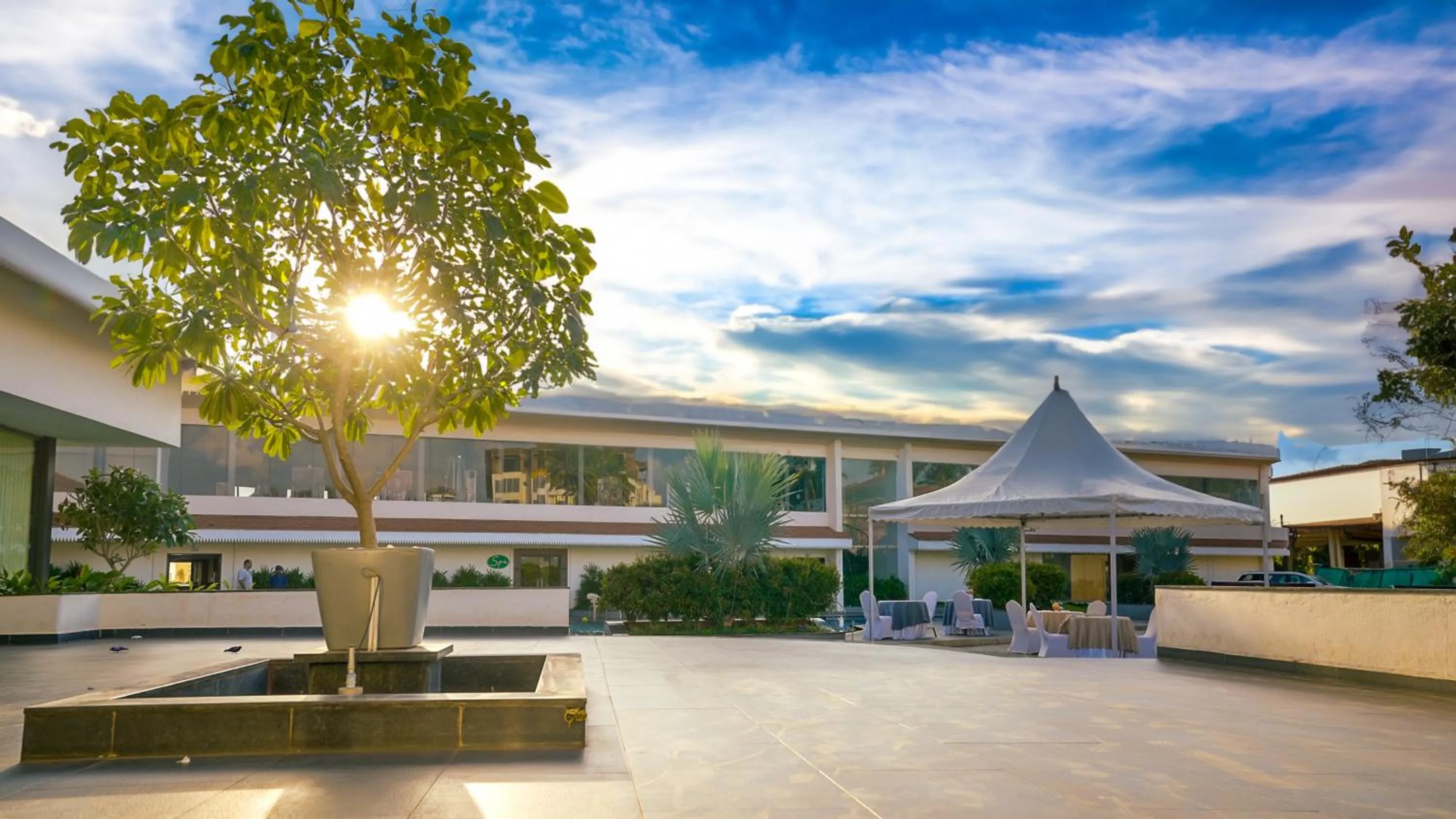 Pool view in Mayur Belgaum Presidency Hotel & Spa