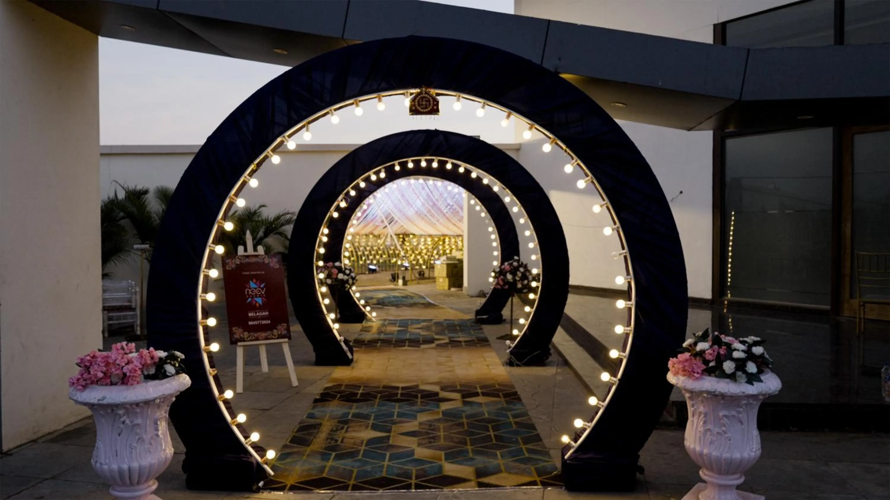 Patio in Mayur Belgaum Presidency Hotel & Spa