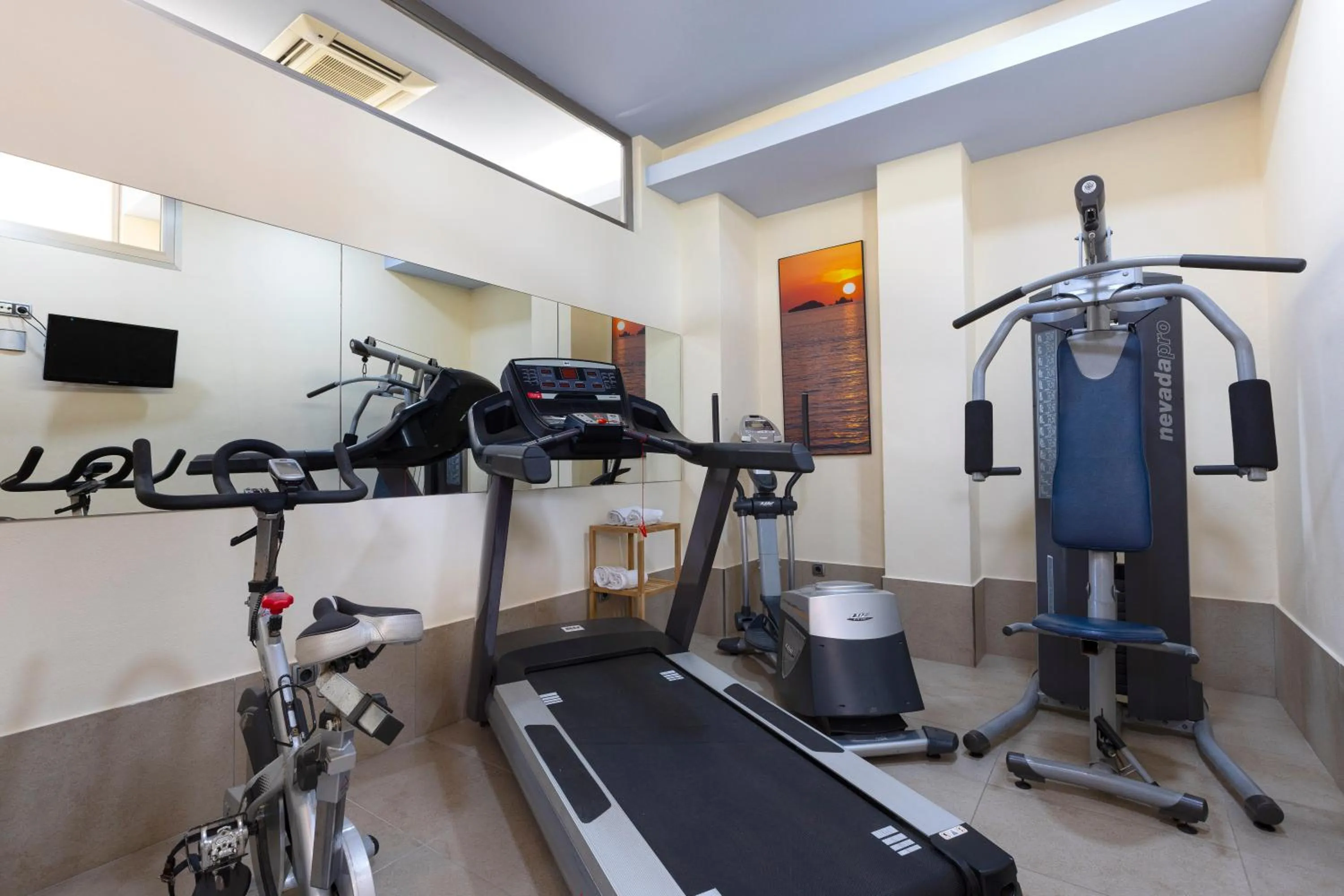 Fitness centre/facilities in Invisa Hotel La Cala