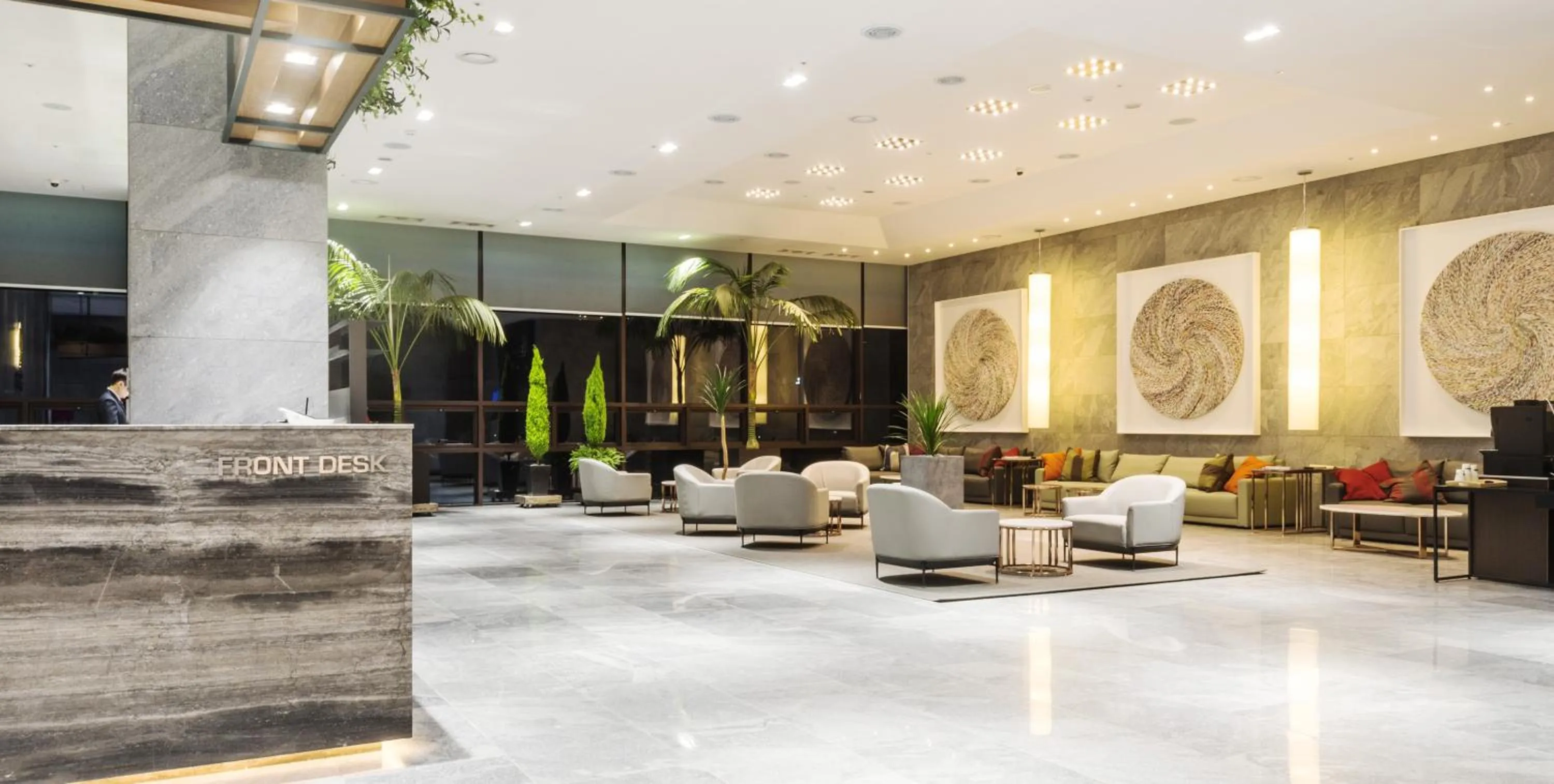 Lobby or reception in GloucesterHotel Cheongju