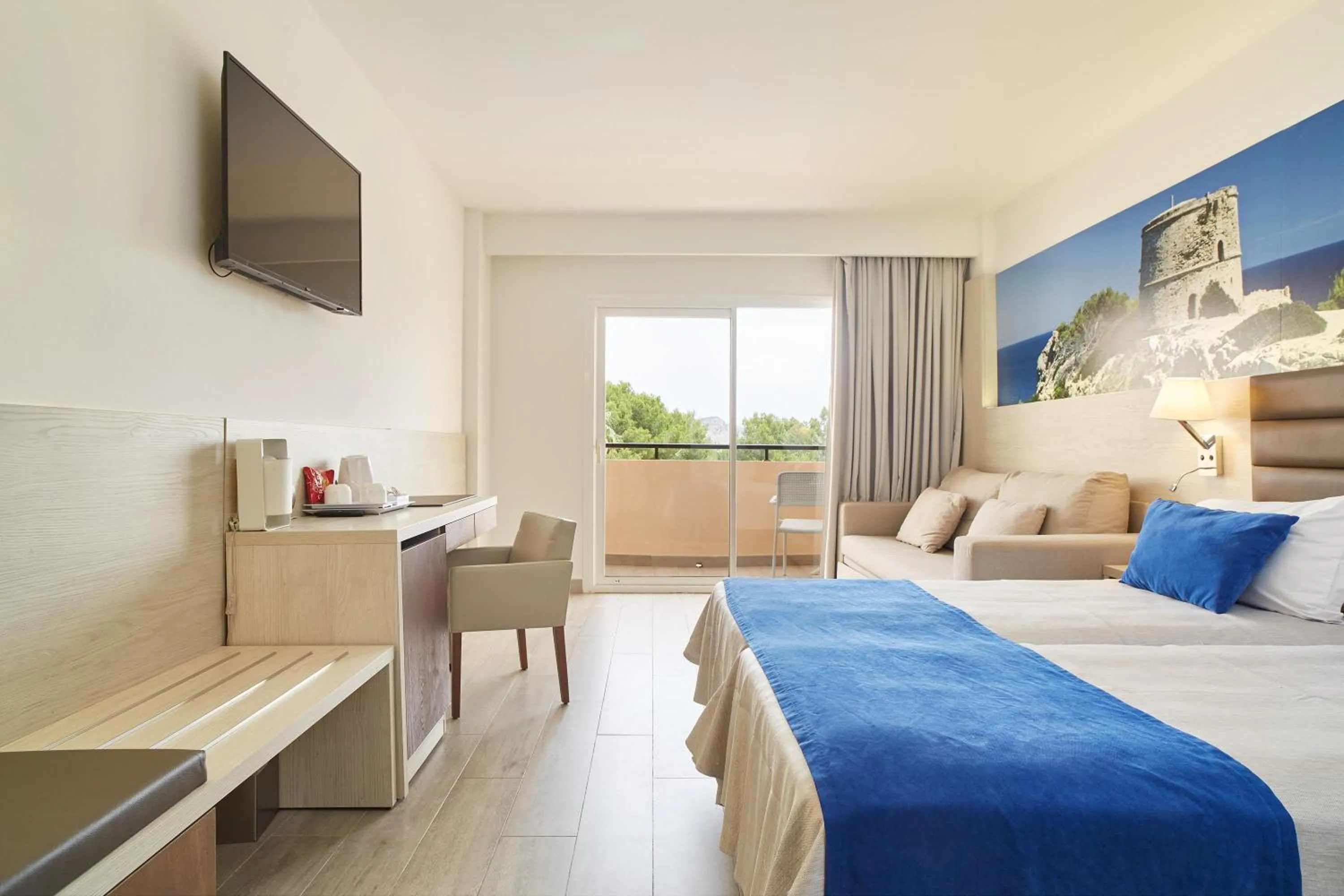 Photo of the whole room, Bed in Invisa Hotel Club Cala Blanca