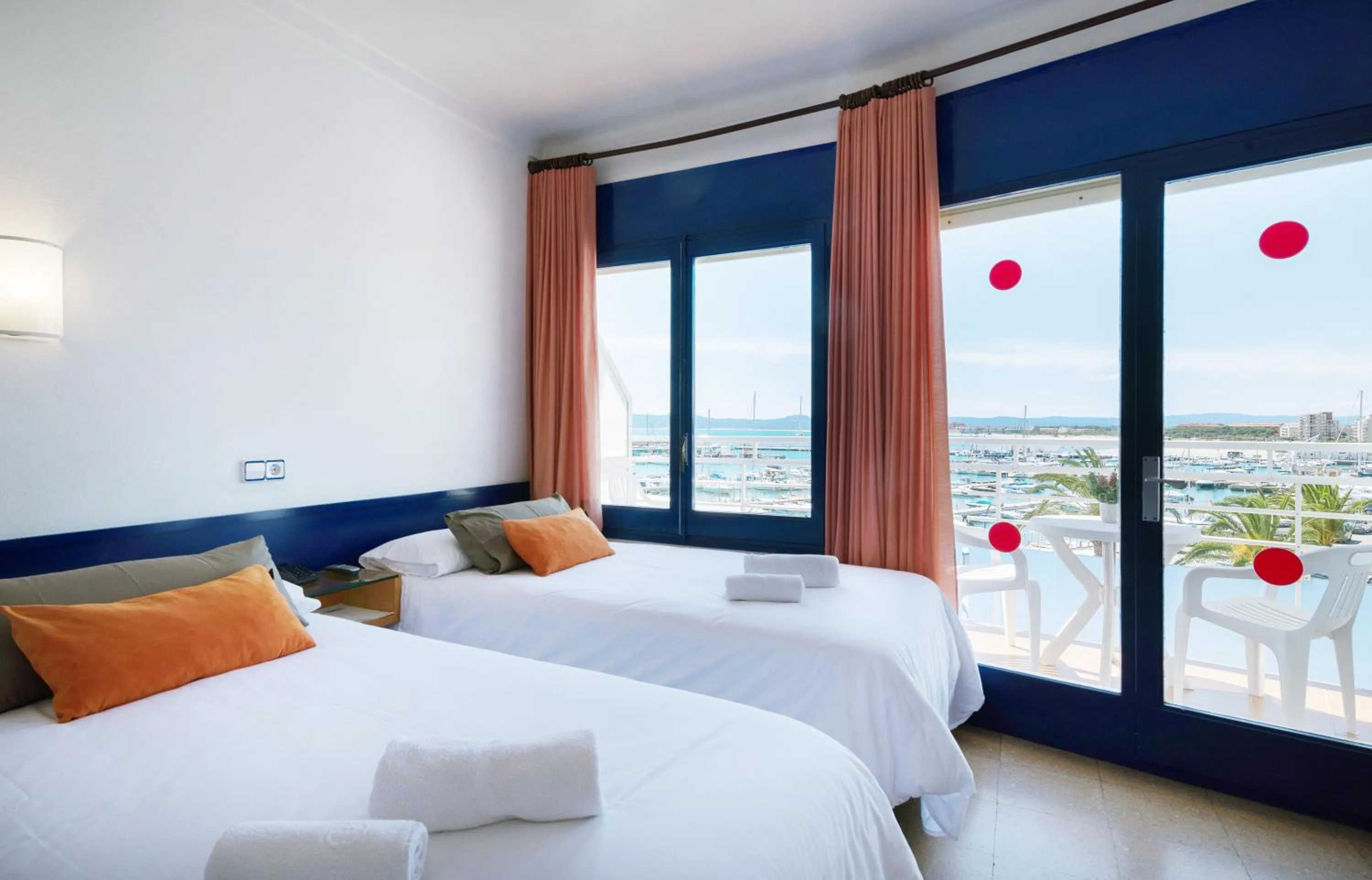 Balcony/Terrace in Hotel & Diving Les Illes