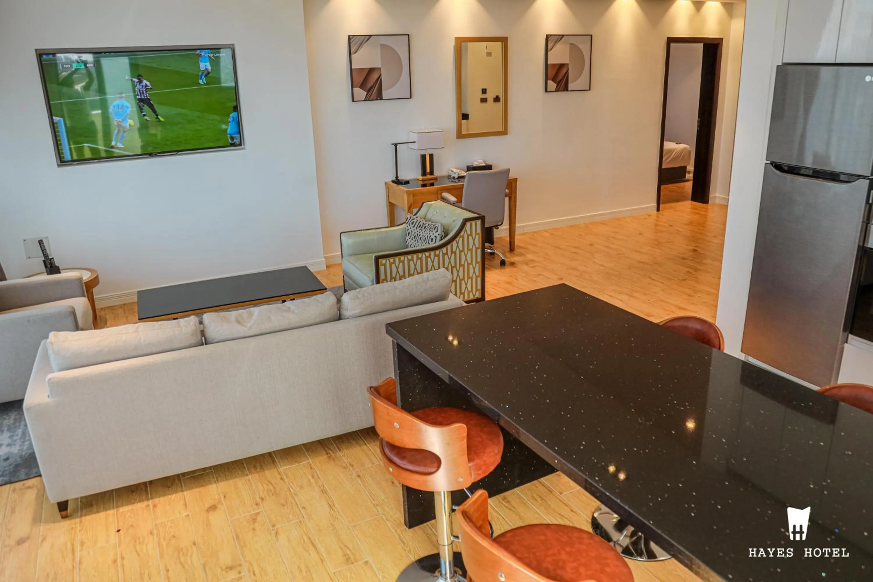 TV and multimedia in Hayes Hotel, Addis Ababa