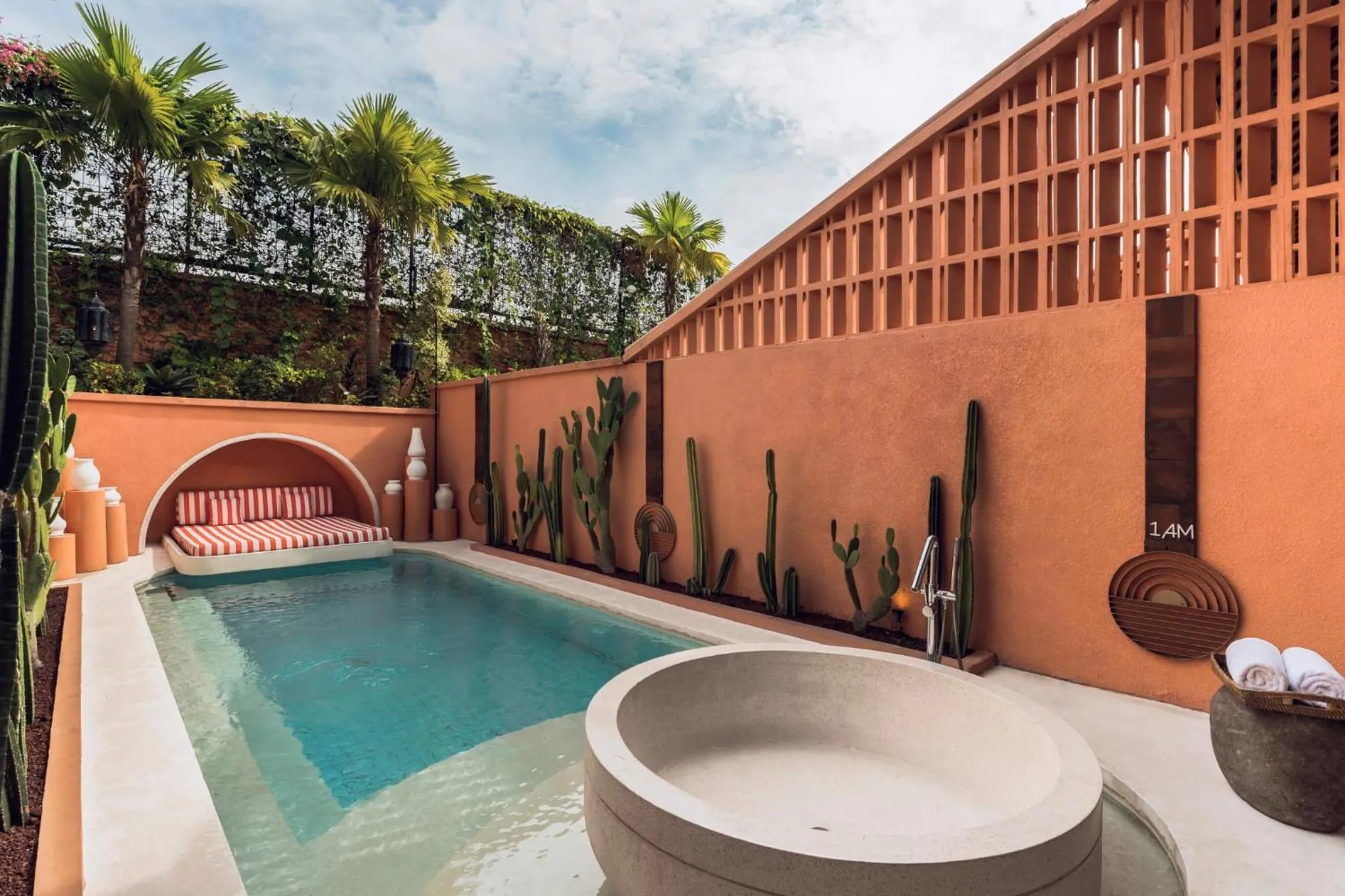 Swimming pool in Cyrus Villa Seminyak by Ini Vie Hospitality