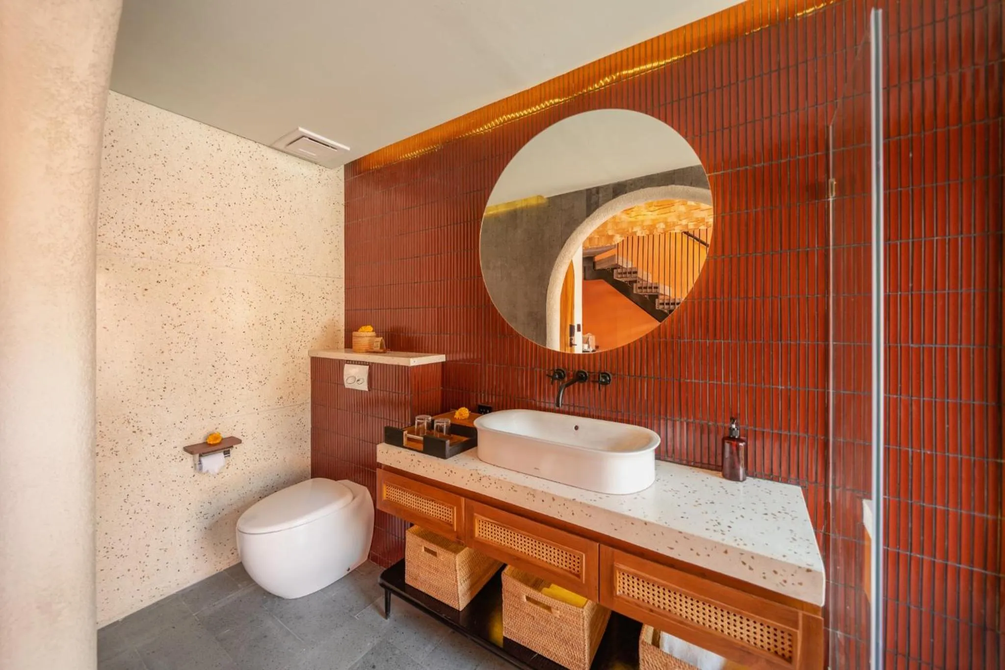 Bathroom in Cyrus Villa Seminyak by Ini Vie Hospitality