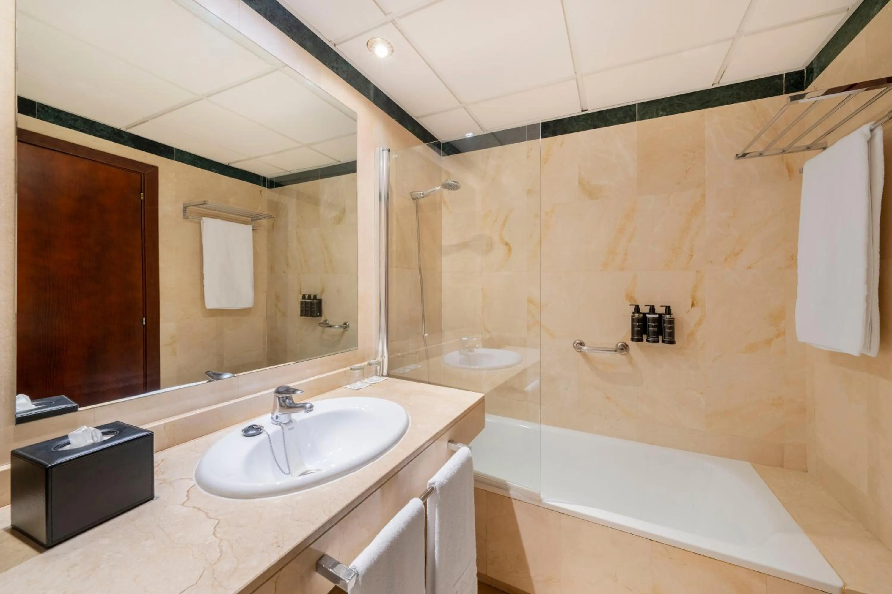 Bathroom in Eurostars Plaza Acueducto