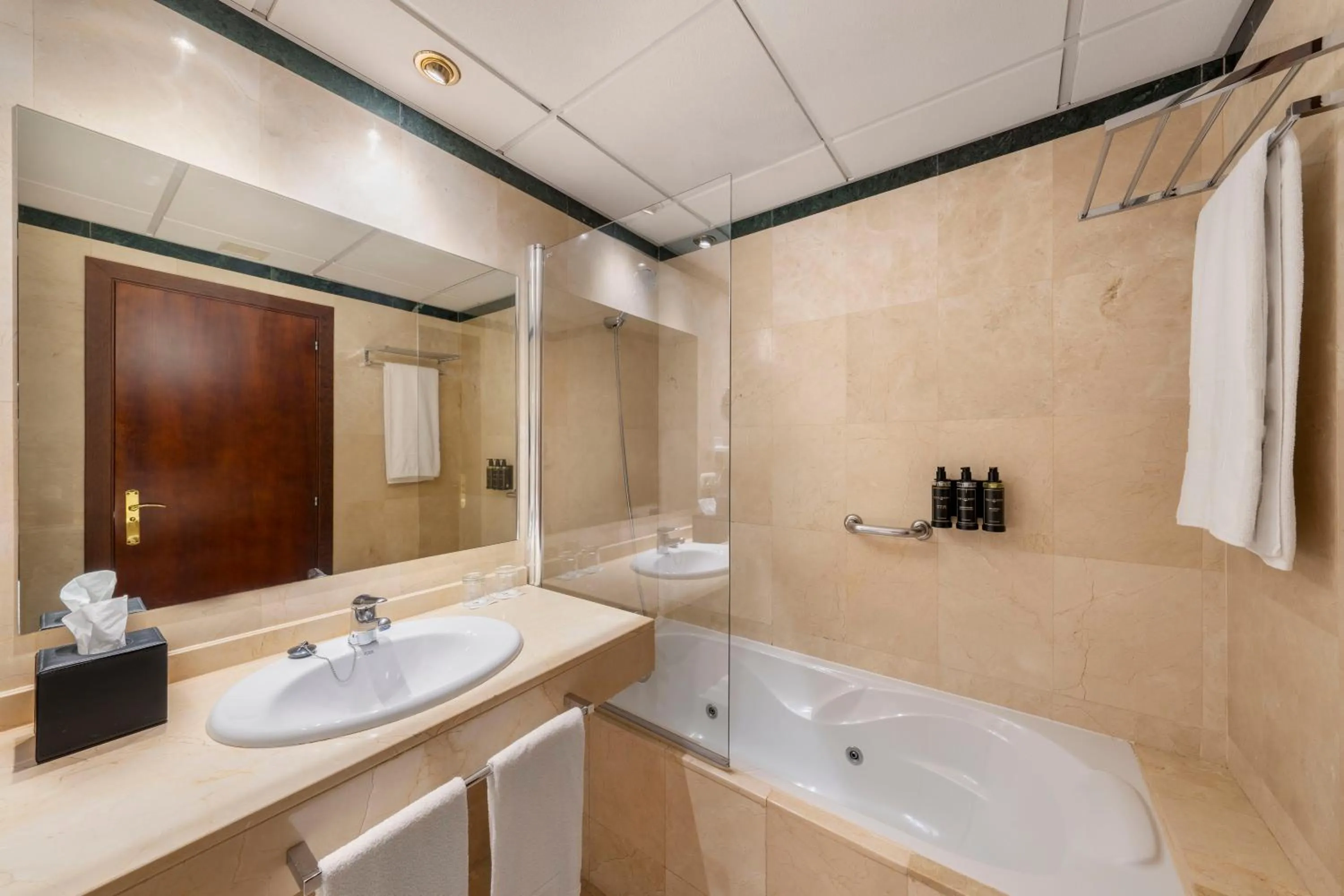 Bathroom in Eurostars Plaza Acueducto