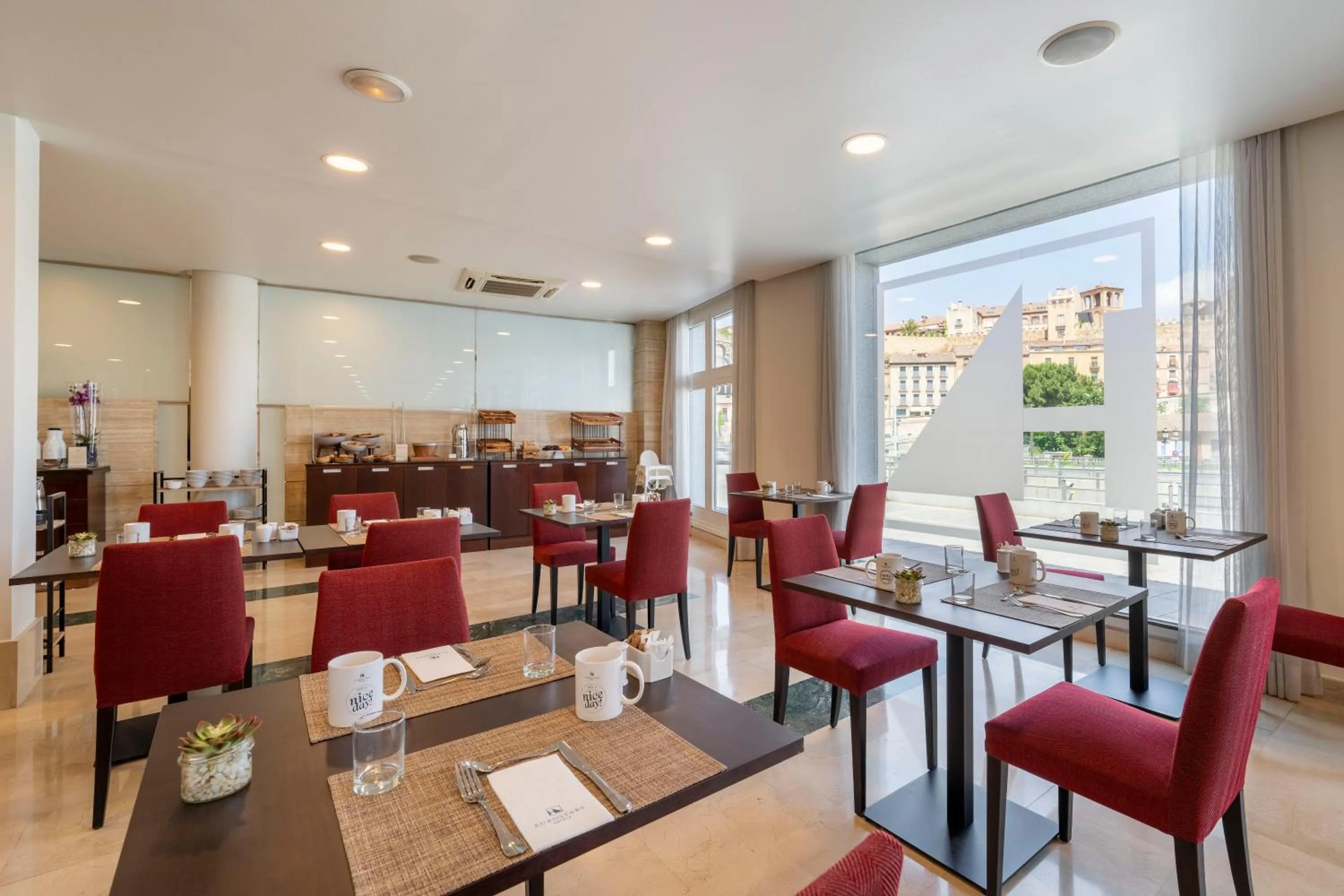 Breakfast in Eurostars Plaza Acueducto