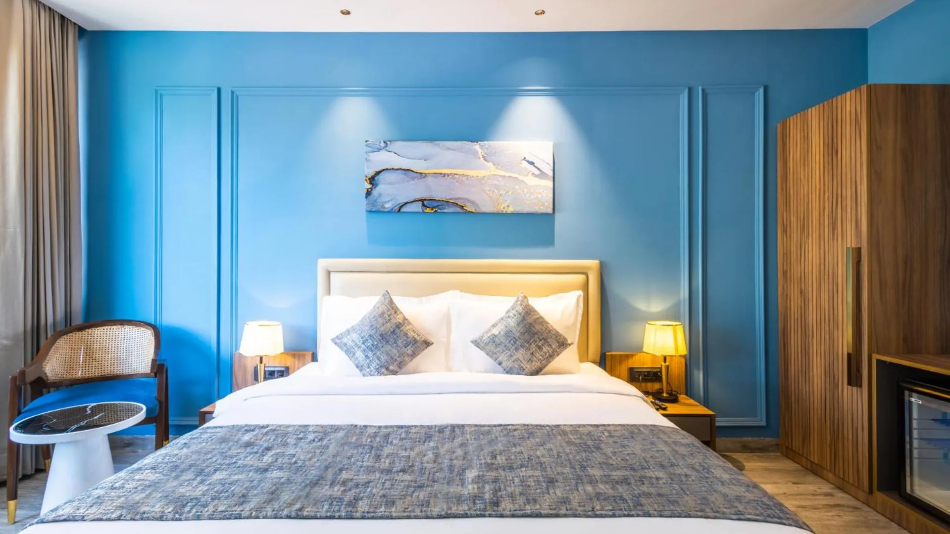 Bedroom, Bed in Renest Calangute Goa