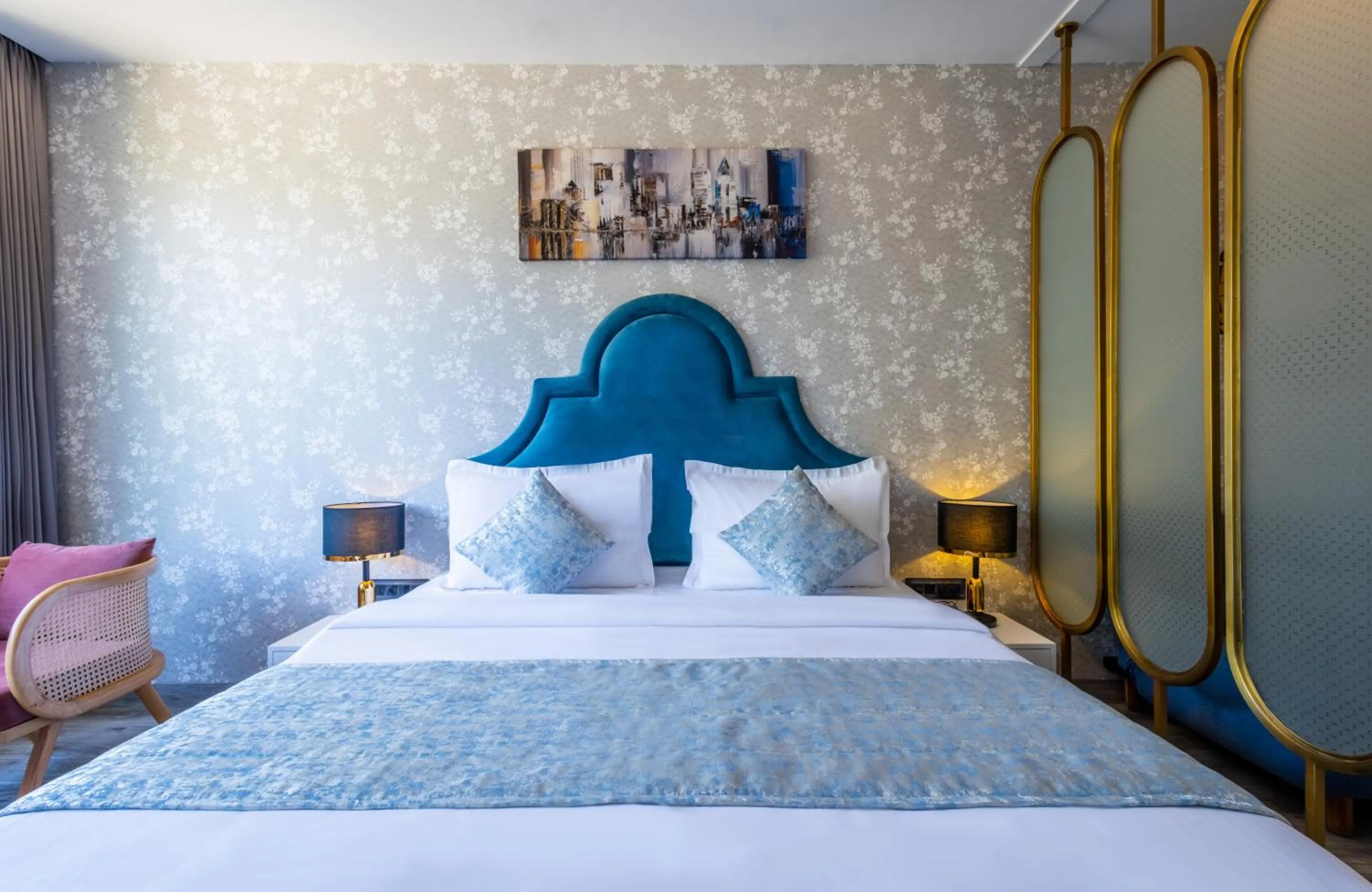 Bedroom, Bed in Renest Calangute Goa