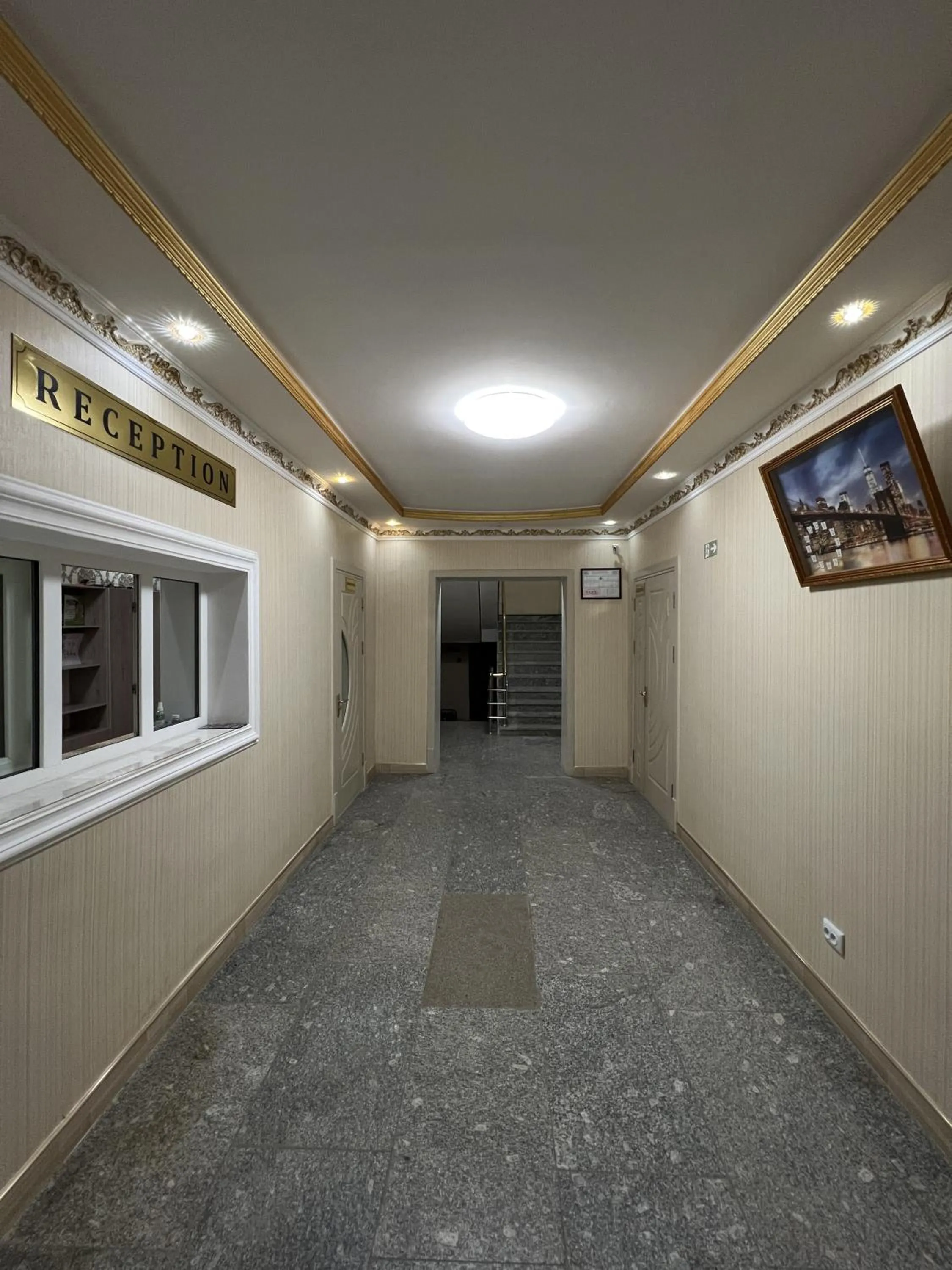 Lobby or reception in Diyora Hostel