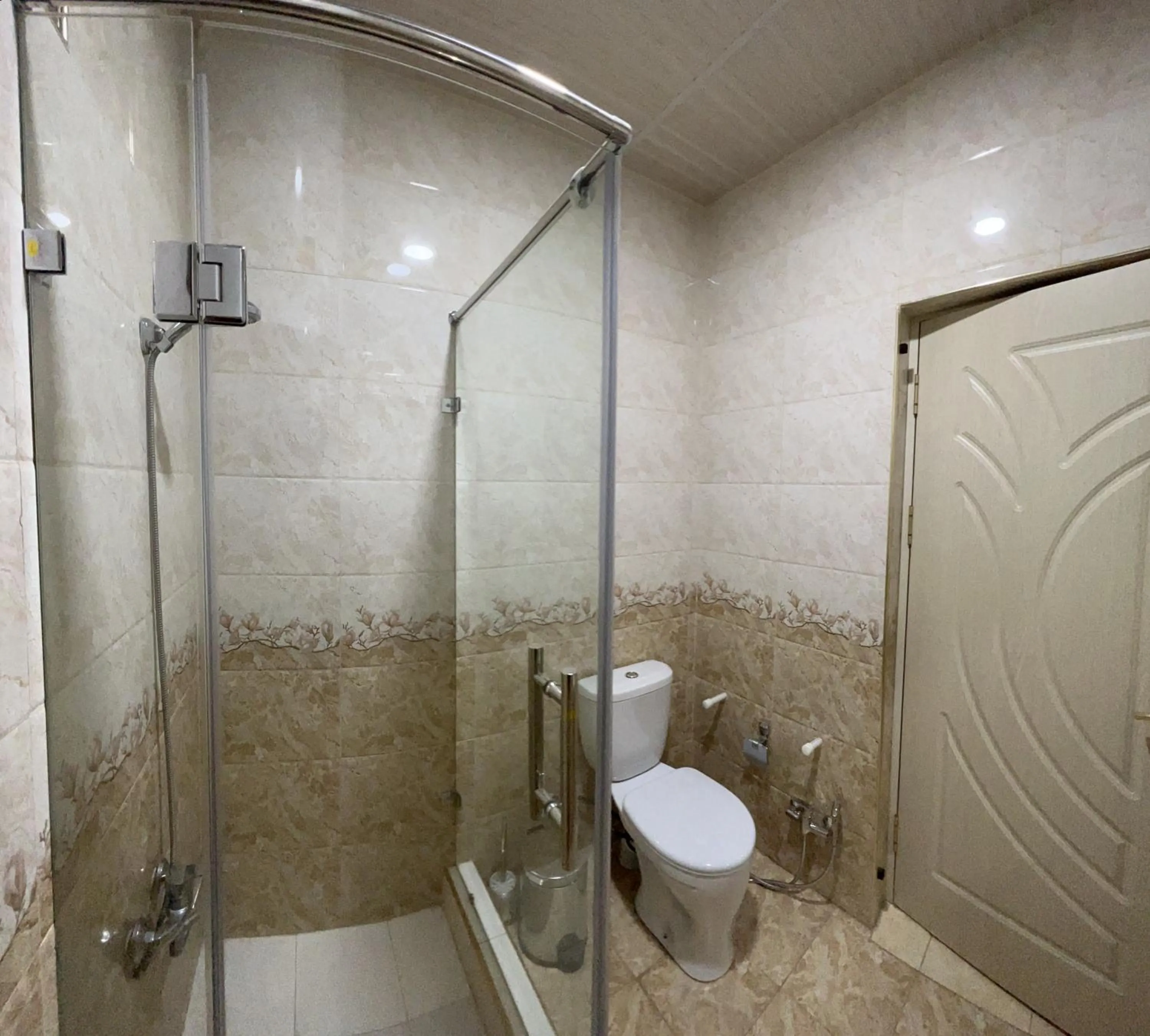 Shower in Diyora Hostel