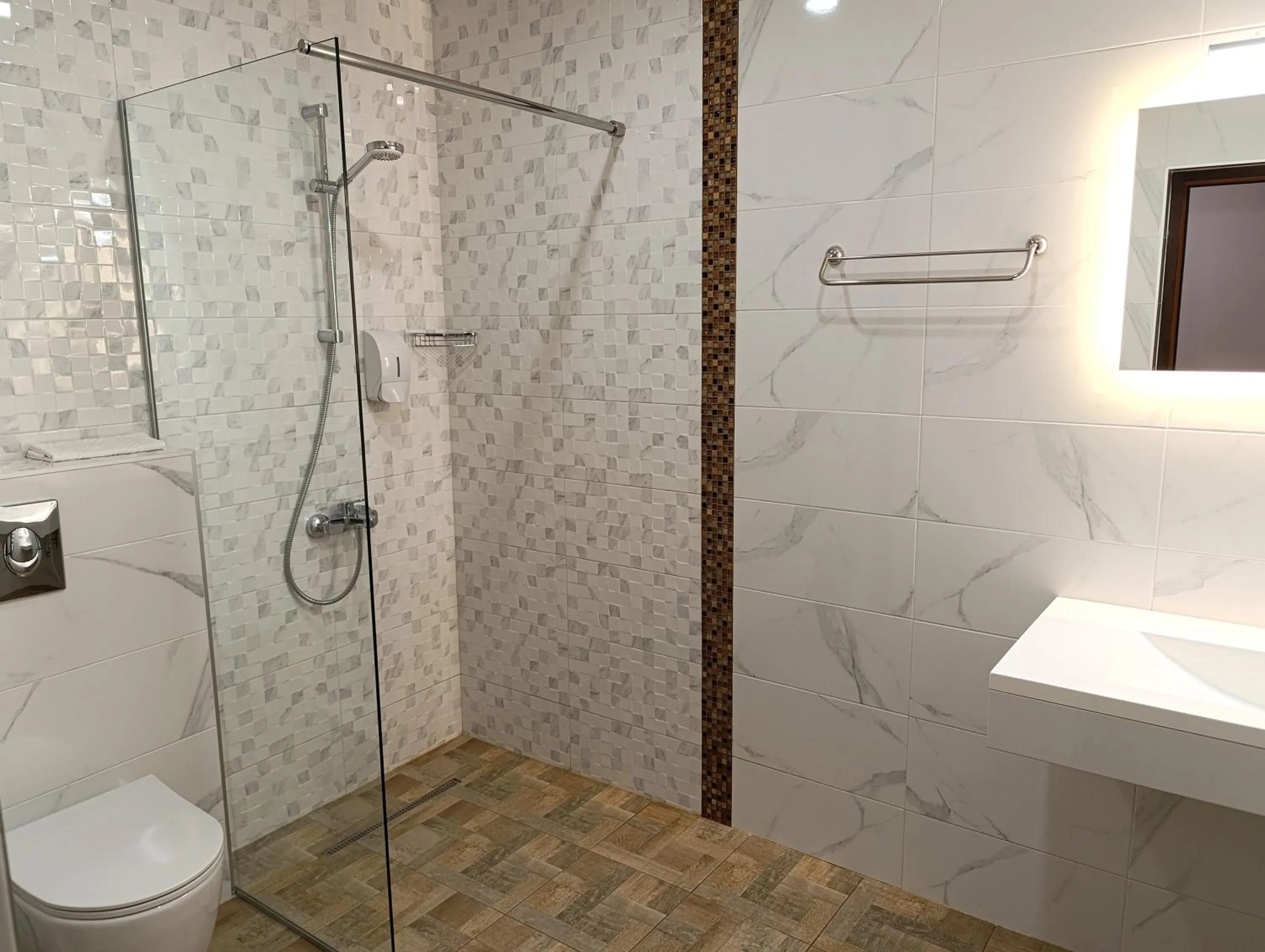 Shower in Lime House, Kyustendil