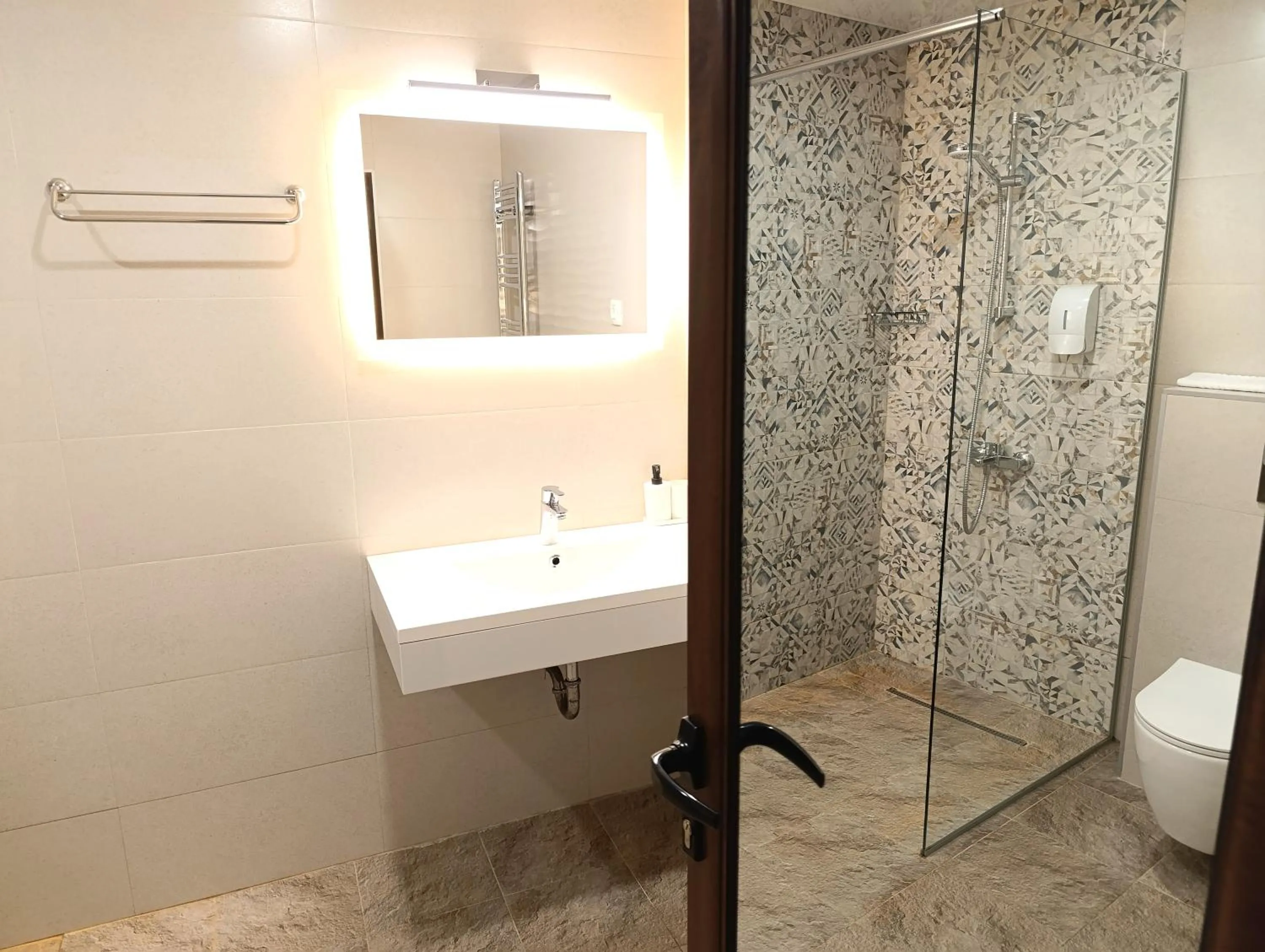 Shower in Lime House, Kyustendil