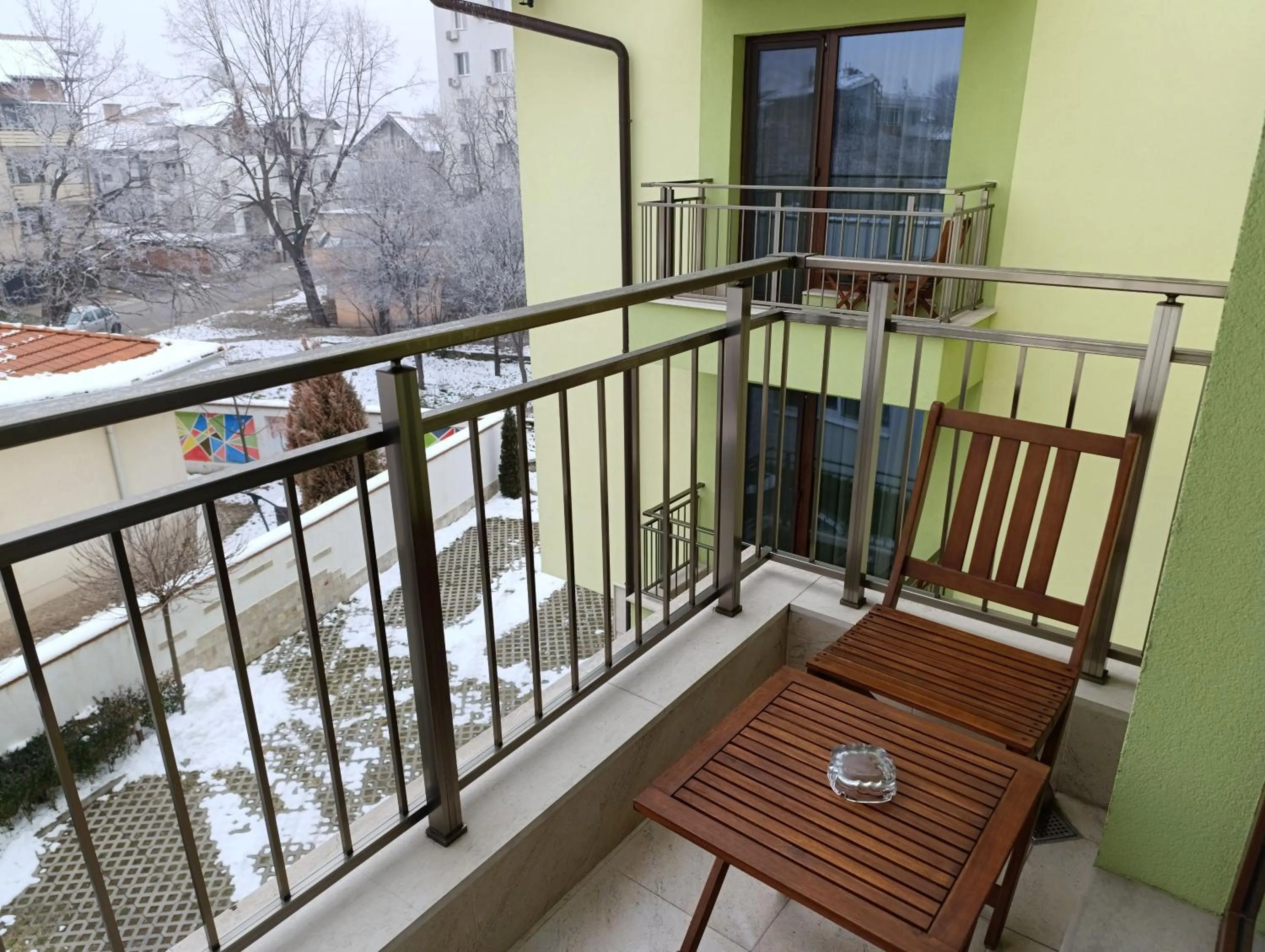 Inner courtyard view in Lime House, Kyustendil