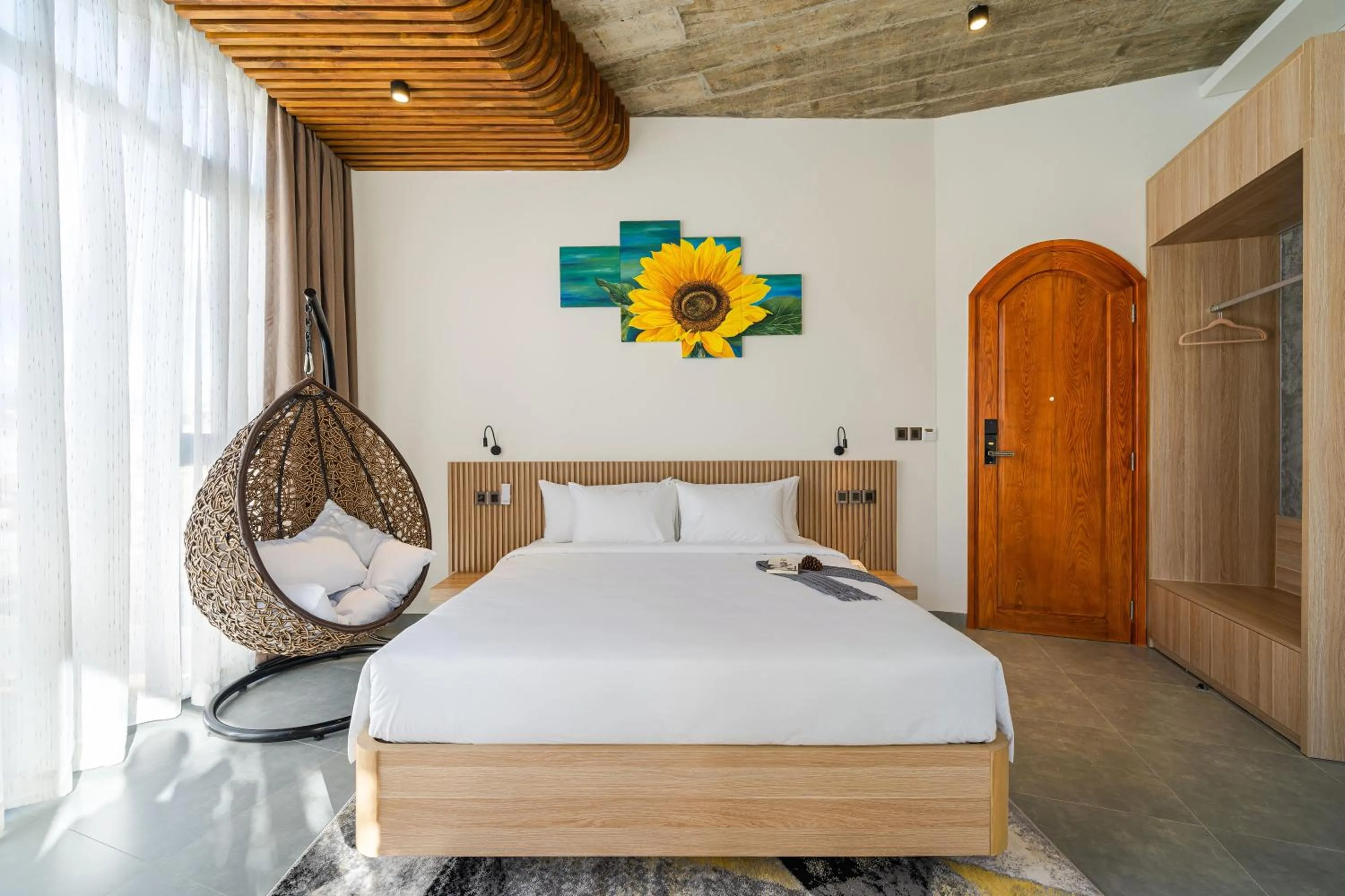 Bed in Tournesol Villa Dalat