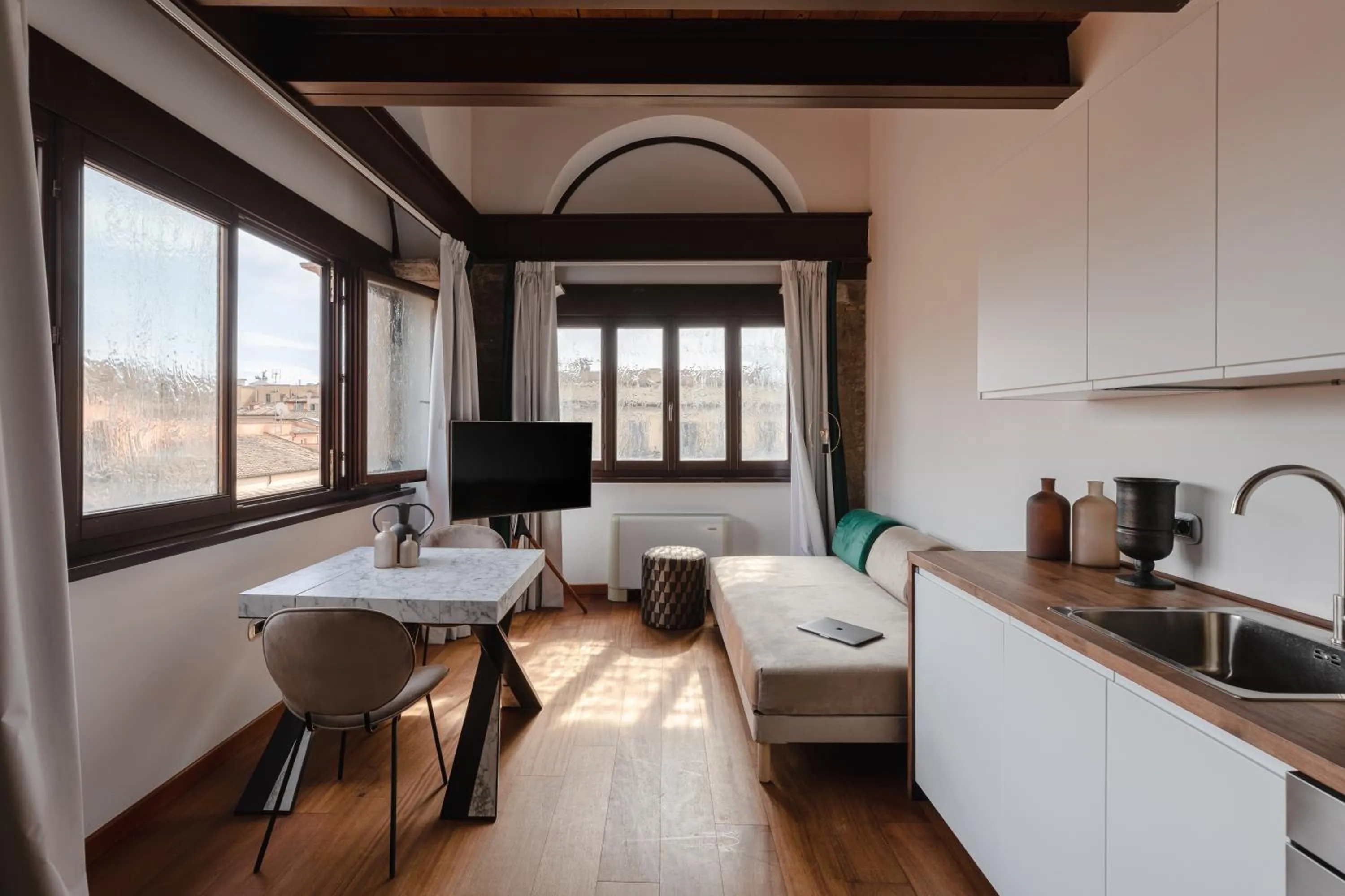 Kitchen or kitchenette in Torre Capranica