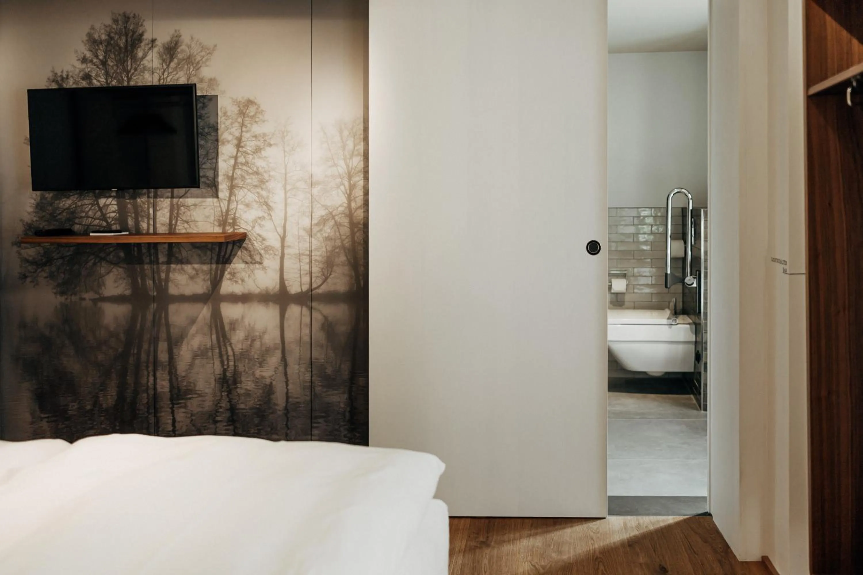 TV and multimedia, Bed in Bootshaus Amberg