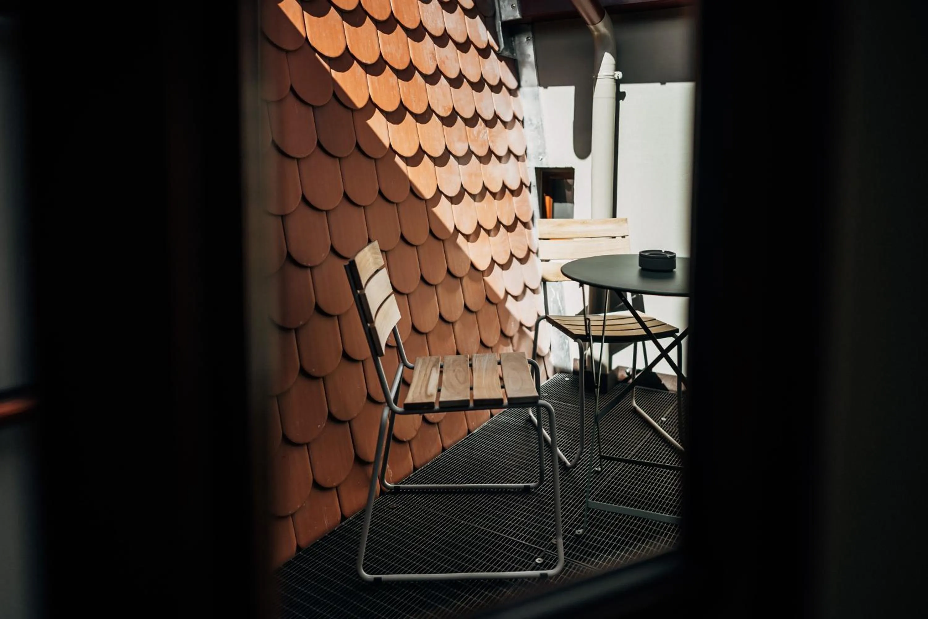 Balcony/Terrace in Bootshaus Amberg